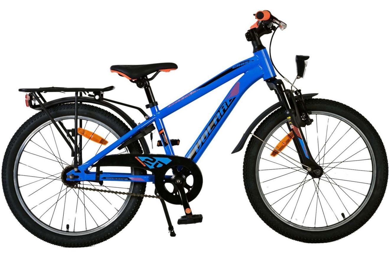 VOLARE Jugendfahrrad Cross 3- Gang 24 Zoll, blau 