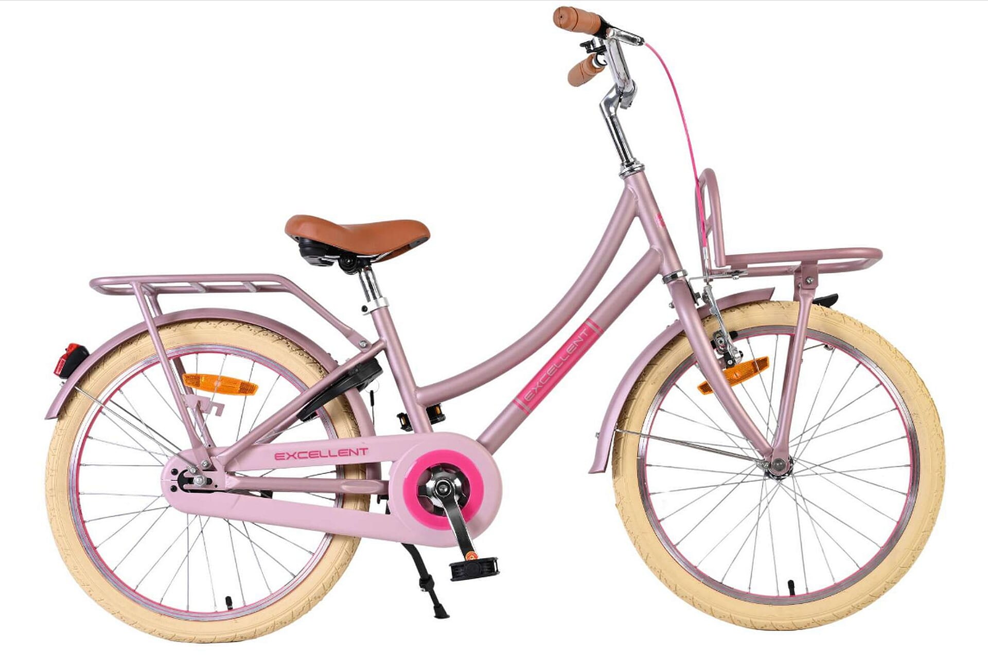 VOLARE Kinderfahrrad Excellent 20 Zoll, 1-Gang, rosa 