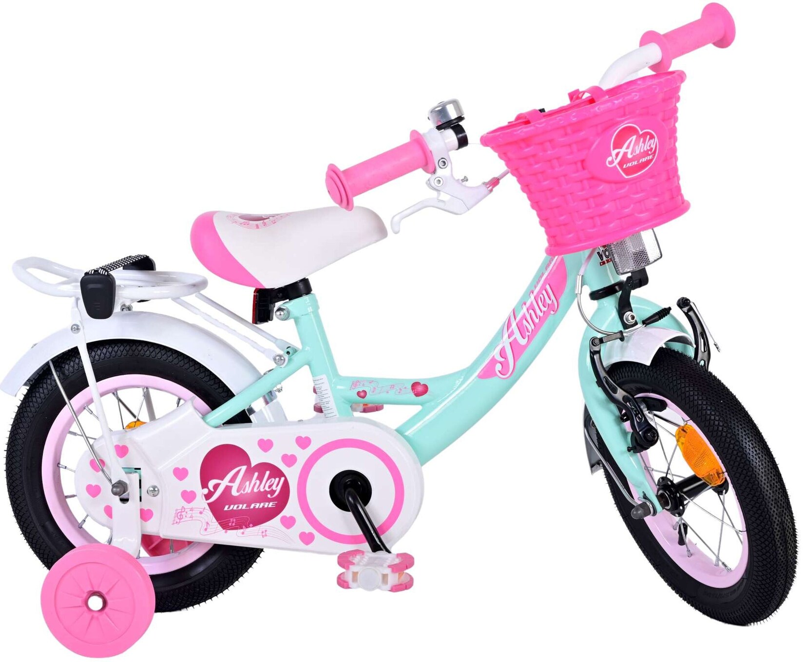 VOLARE Kinderfahrrad Ashley  12 Zoll, grün