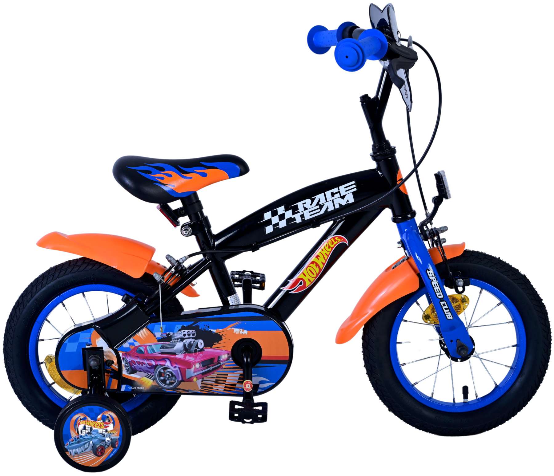 VOLARE Kinderfahrrad Hot Wheels 12 Zoll, ohne R&uuml;cktrittbremse 
