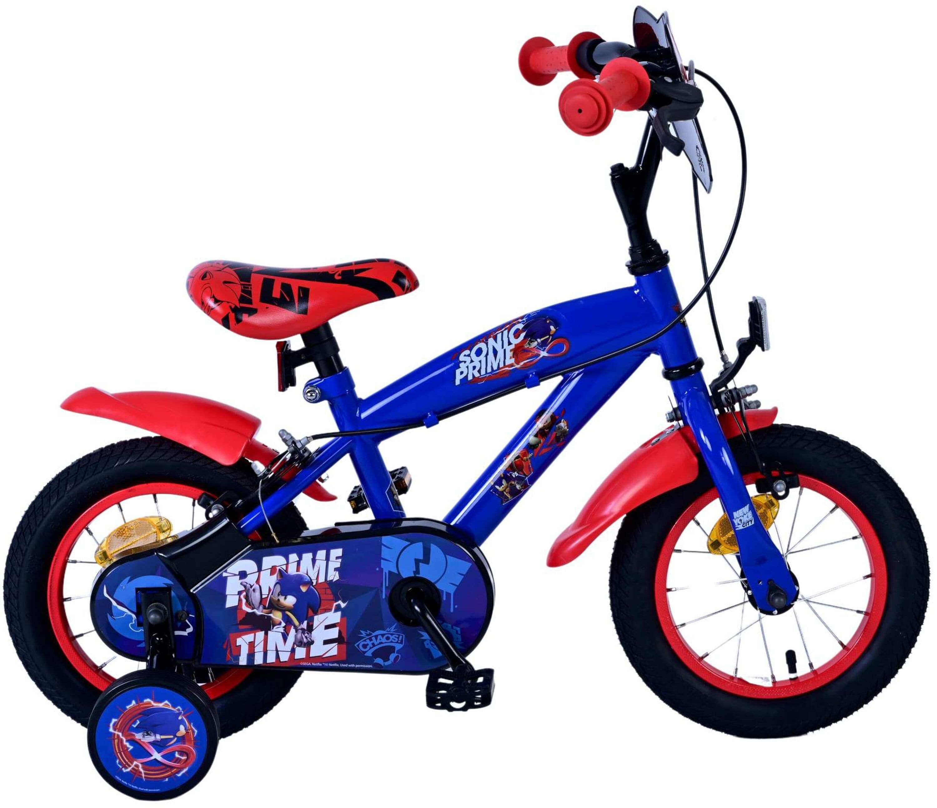 VOLARE Kinderfahrrad Sonic Prime 12 Zoll, ohne R&uuml;cktrittbremse 