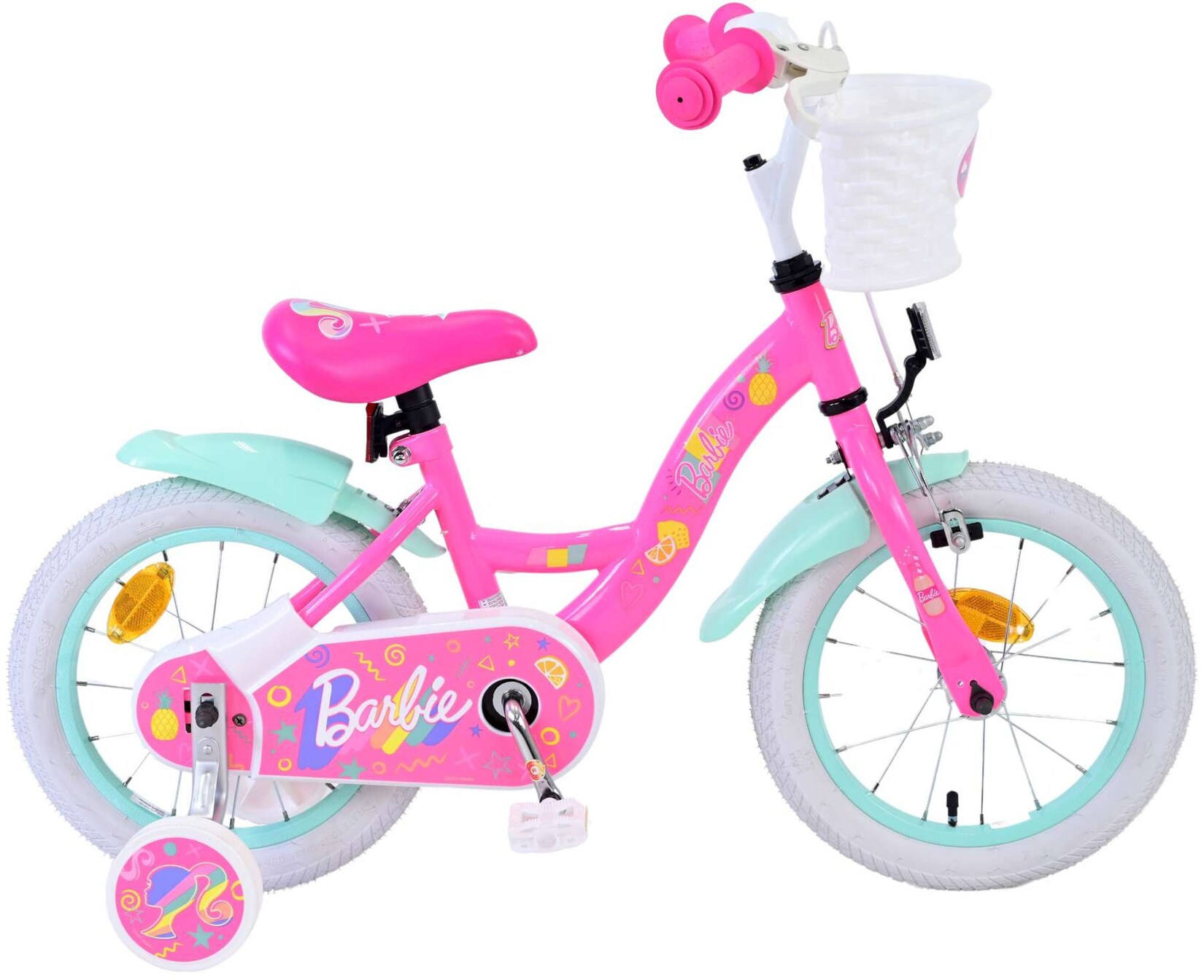 VOLARE Kinderfahrrad Barbie, 14  Zoll
