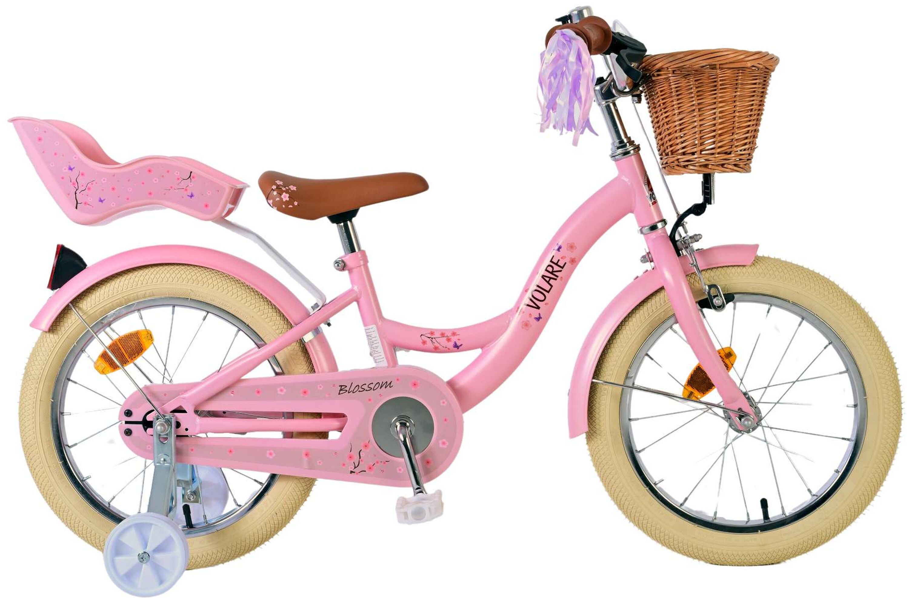 VOLARE Kinderfahrrad Blossom  16  Zoll, rosa 