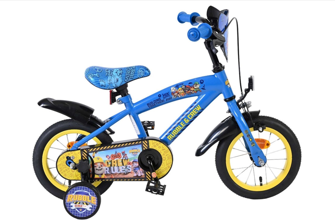 VOLARE Kinderfahrrad Rubble & Crew 12 Zoll
