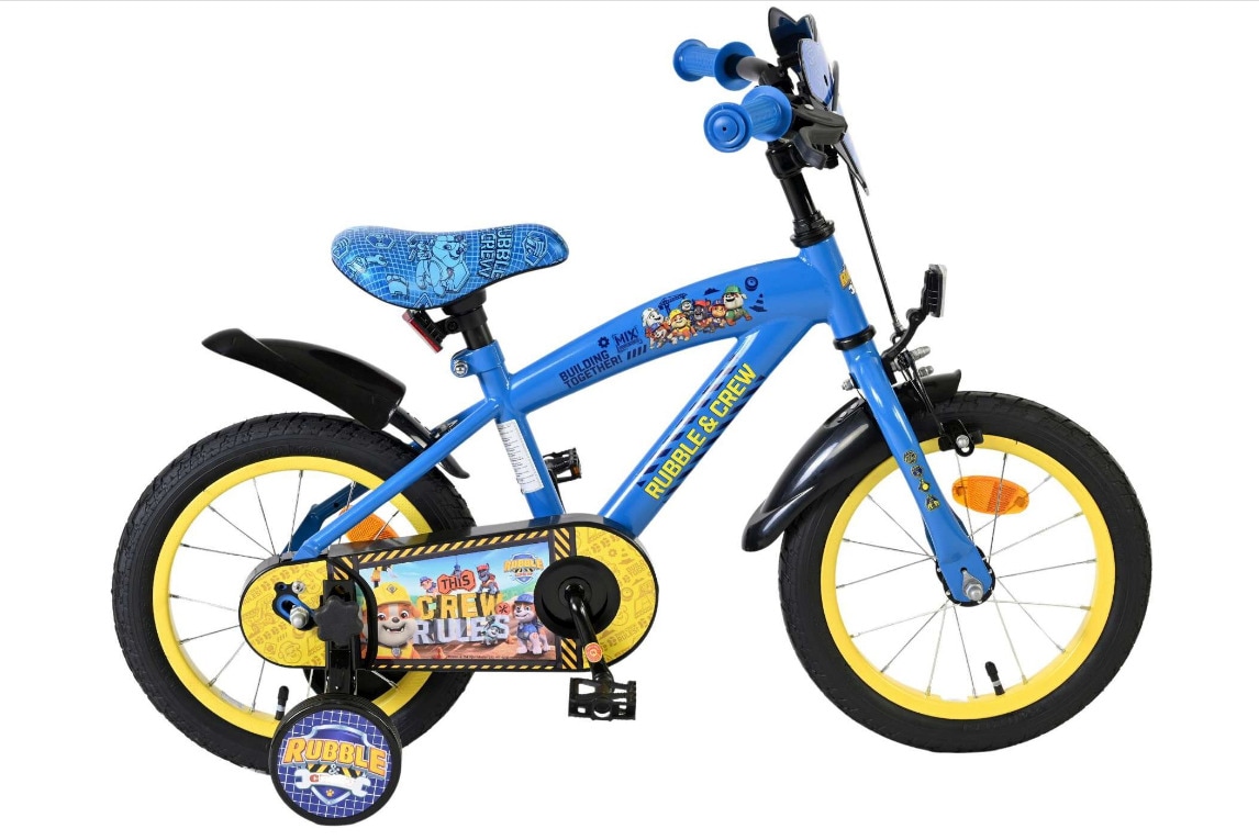 VOLARE Kinderfahrrad Rubble & Crew 14  Zoll 