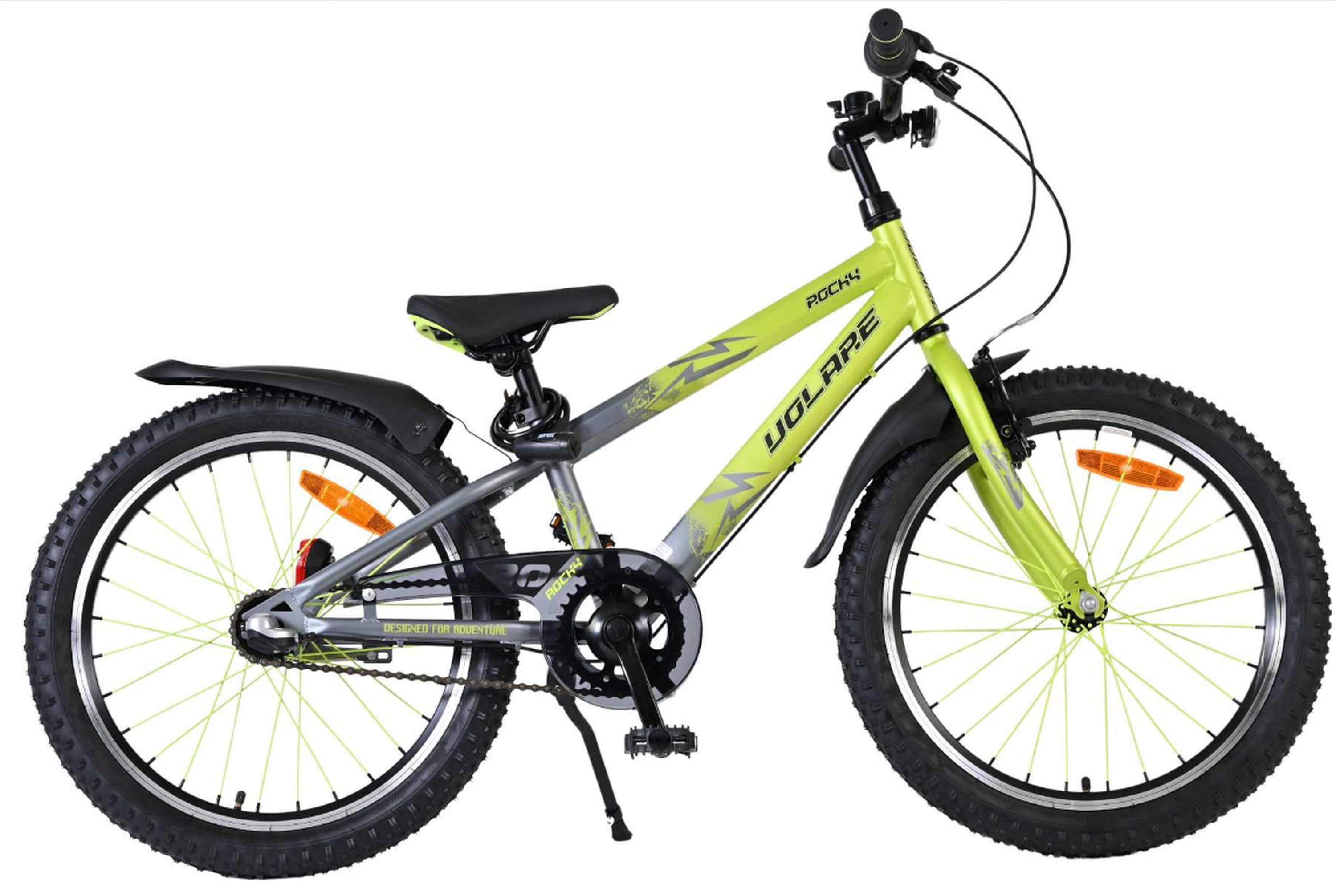 VOLARE Kinderfahrrad Rocky 20 Zoll, gr&uuml;n 