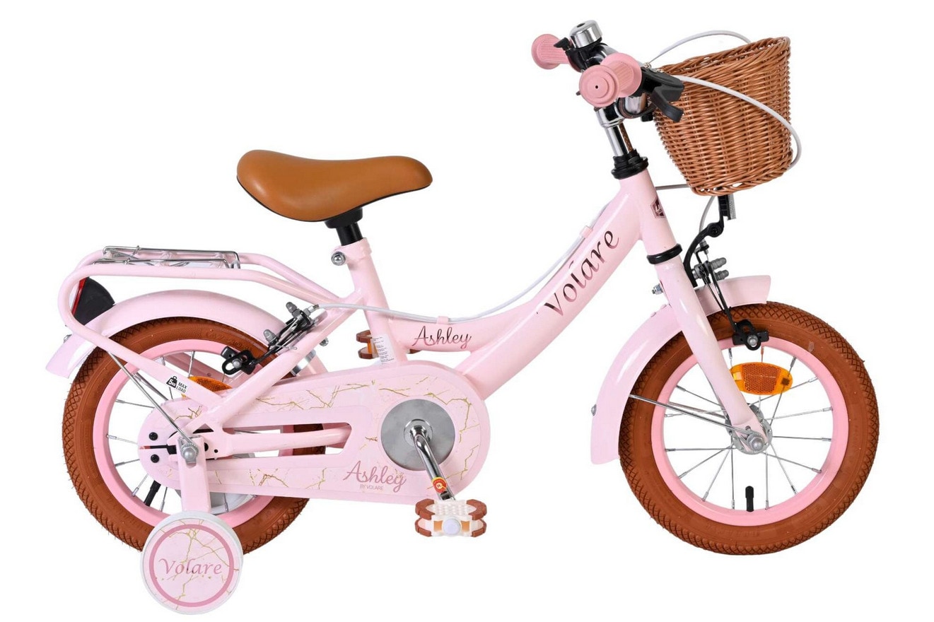 VOLARE Kinderfahrrad Ashley 12 Zoll ohne R&uuml;cktrittbremse, rosa 