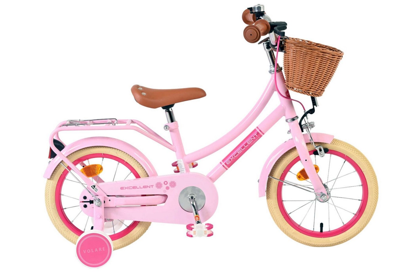 VOLARE Kinderfahrrad  Excellent, 14  Zoll, pink 