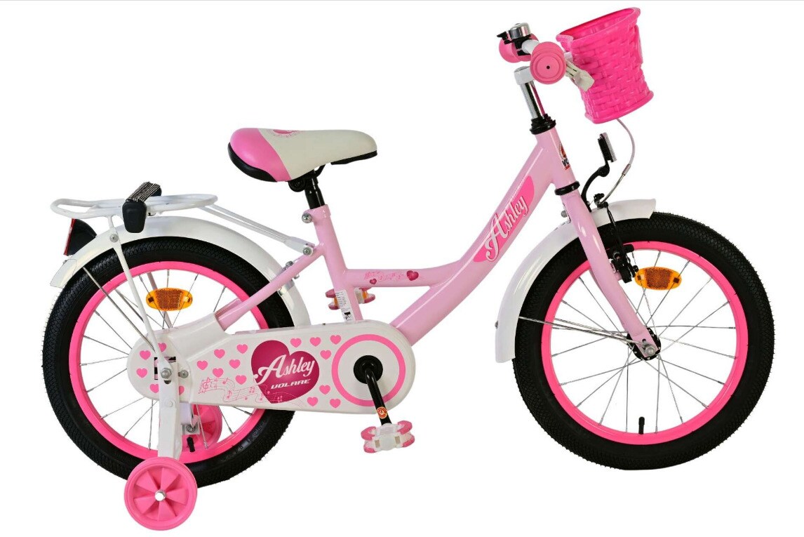 VOLARE Kinderfahrrad Ashley 16  Zoll, rosa 