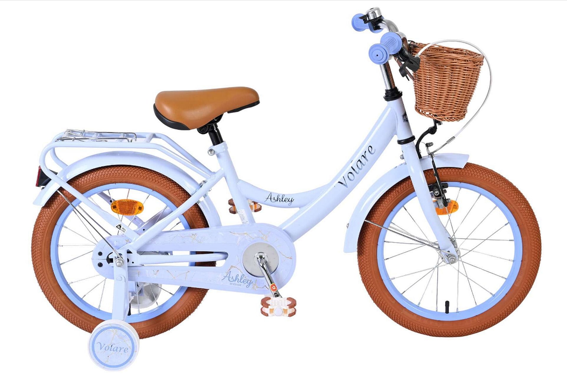 VOLARE Kinderfahrrad Ashley 16 Zoll, hellblau 
