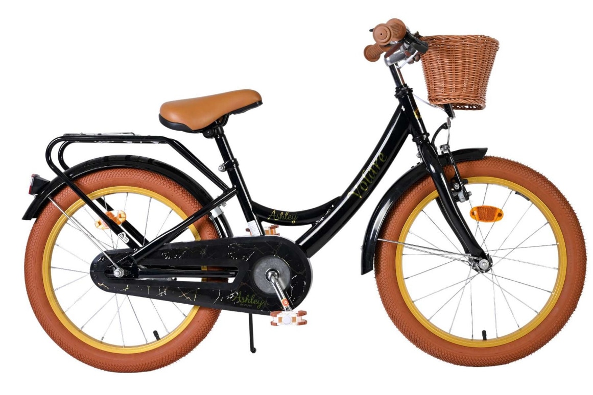 VOLARE Kinderfahrrad Ashley 18 Zoll, schwarz 