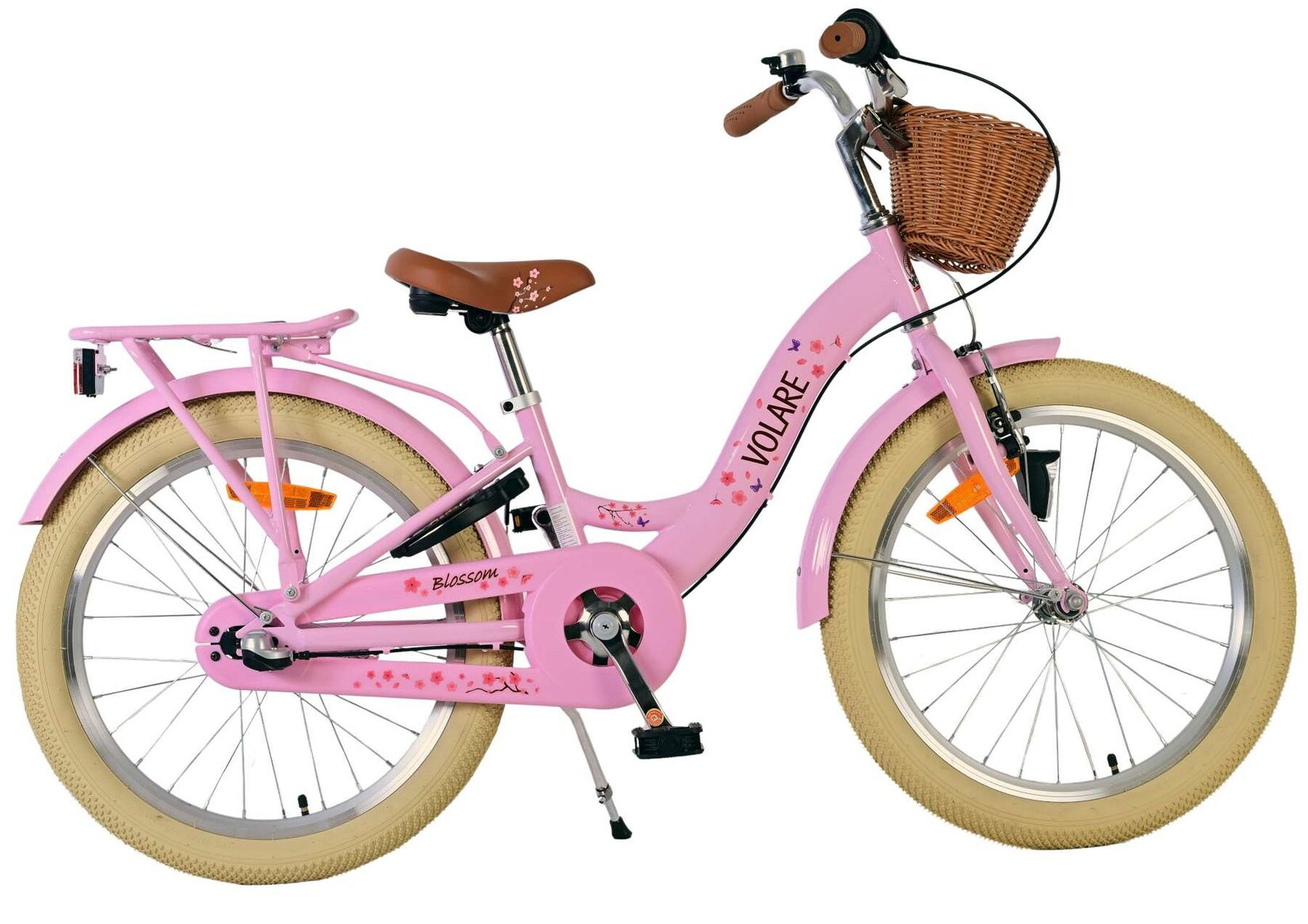 VOLARE Kinderfahrrad Blossom 3- Gang 20 Zoll, rosa