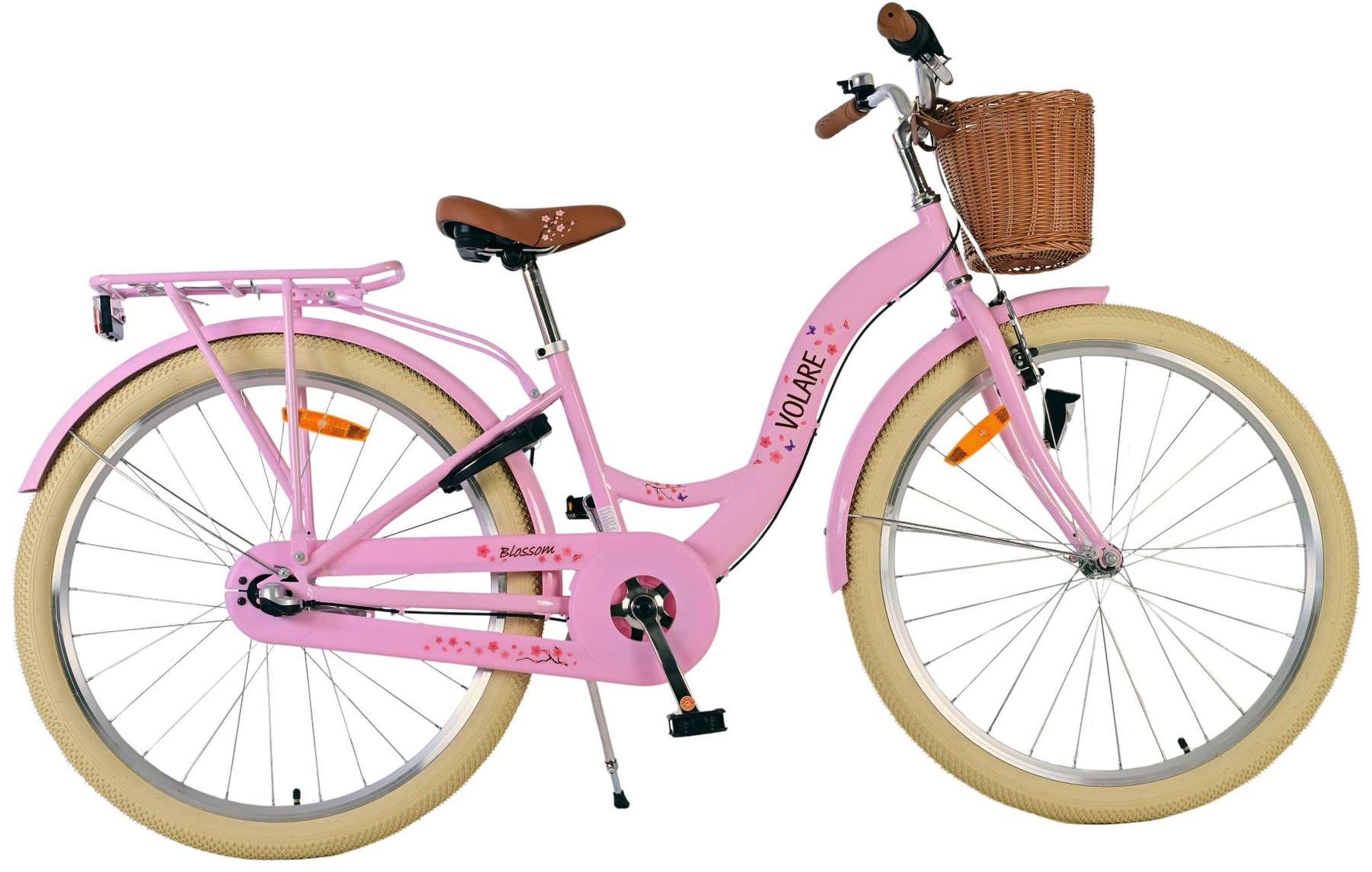 VOLARE Jugendfahrrad Blossom 3- Gang 26 Zoll, rosa 