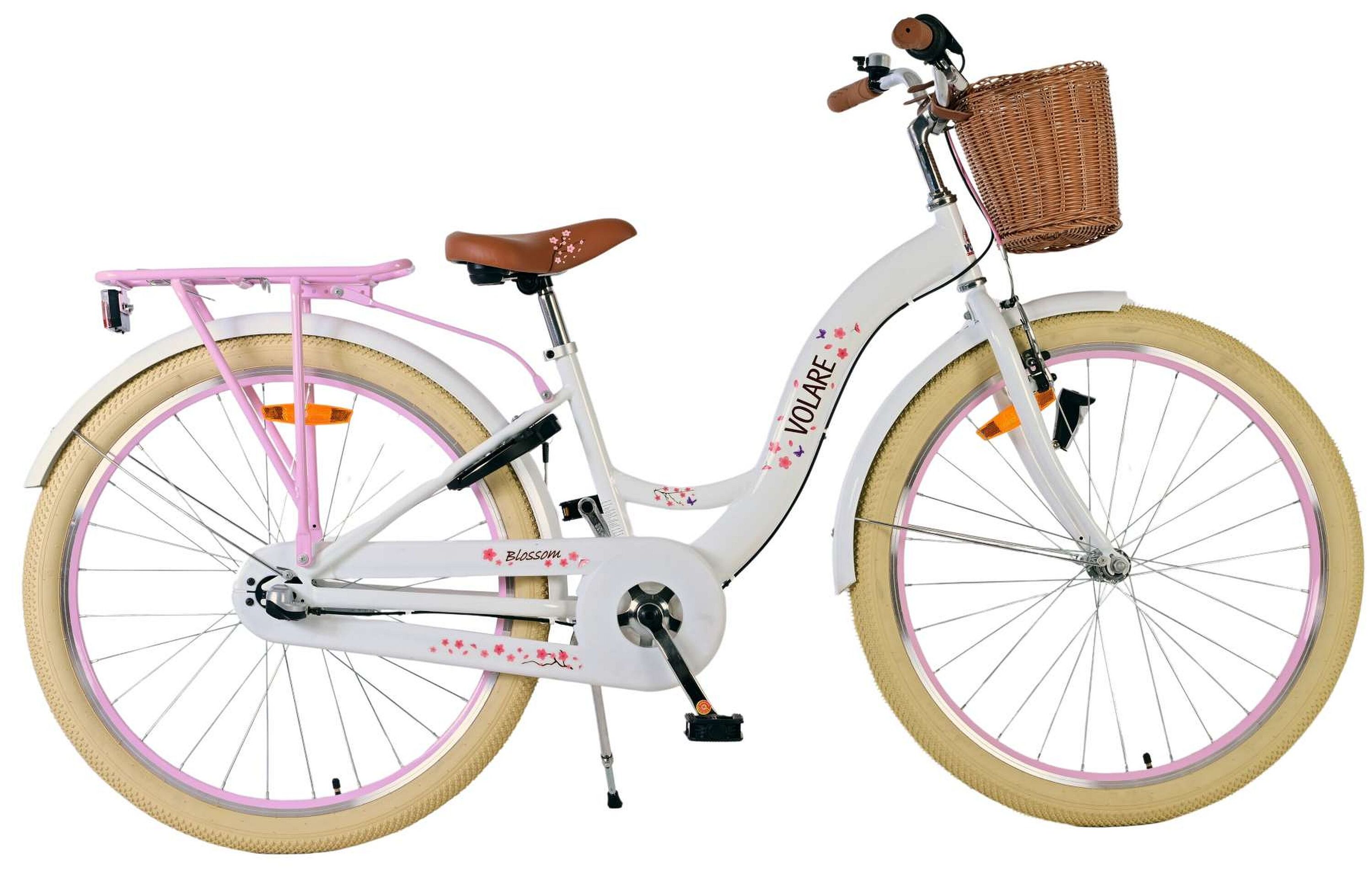 VOLARE Jugendfahrrad Blossom 3- Gang 26 Zoll, wei&szlig; 
