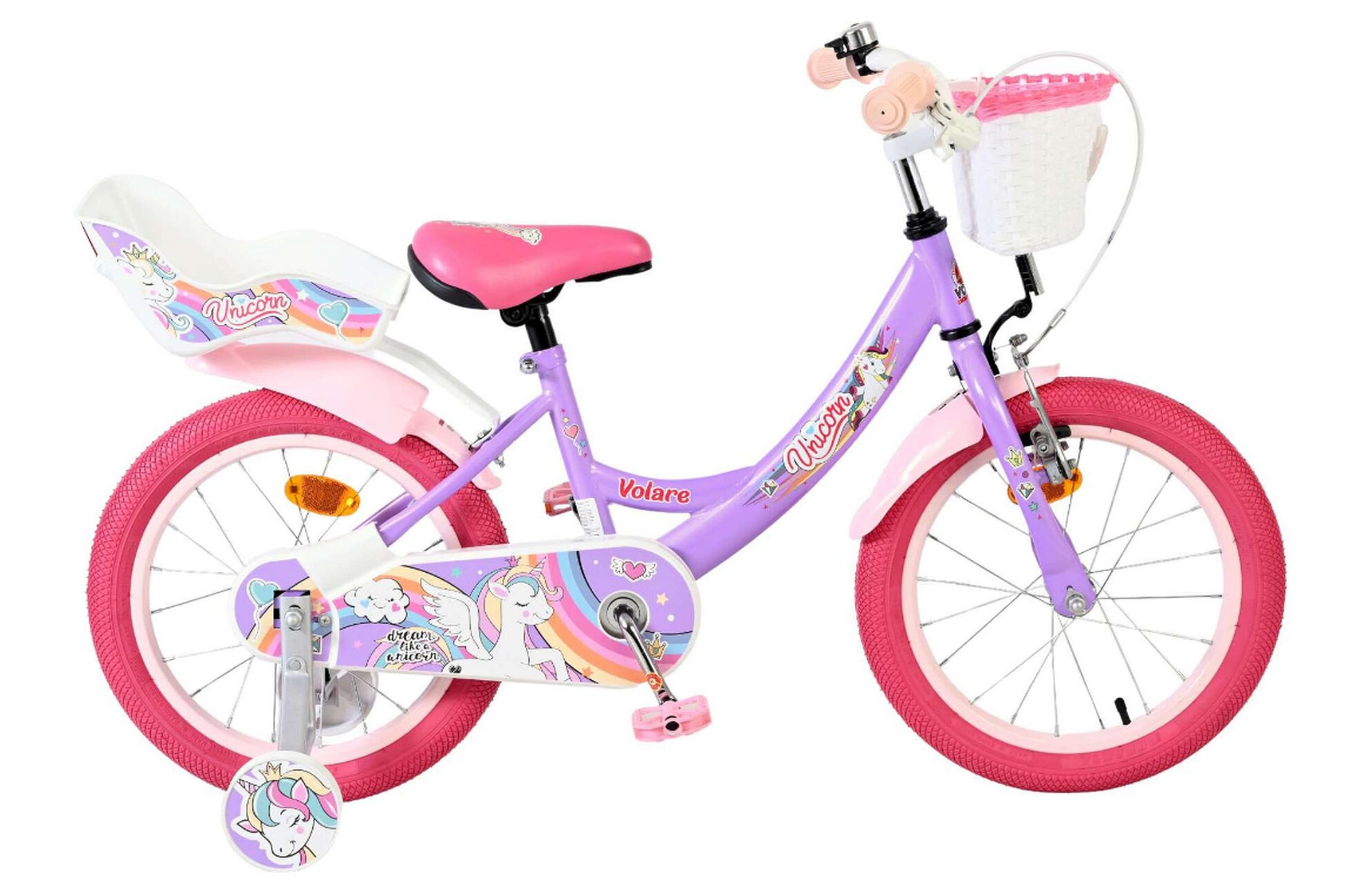 VOLARE Kinderfahrrad  Unicorn 16  Zoll 