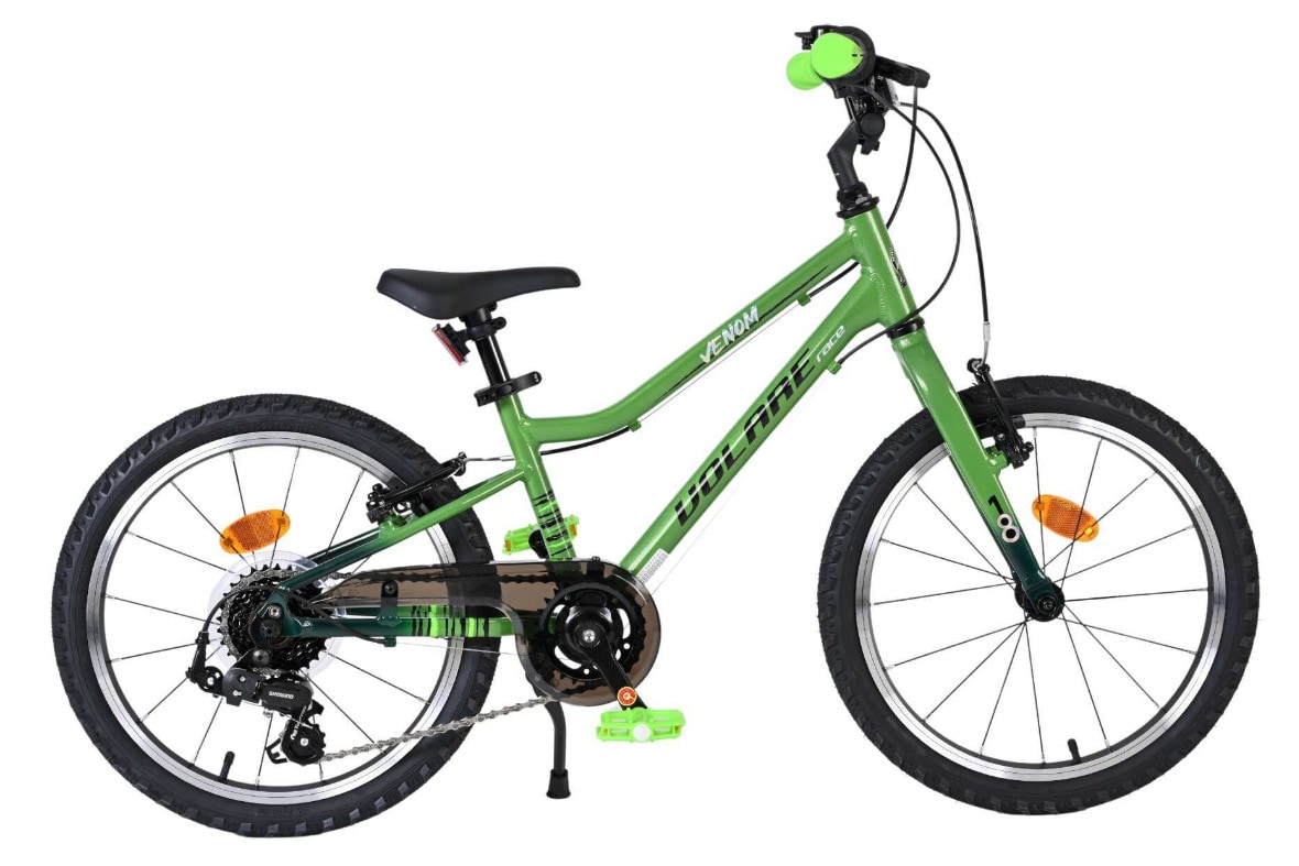 VOLARE Kinderfahrrad Venom 18 Zoll, gr&uuml;n 