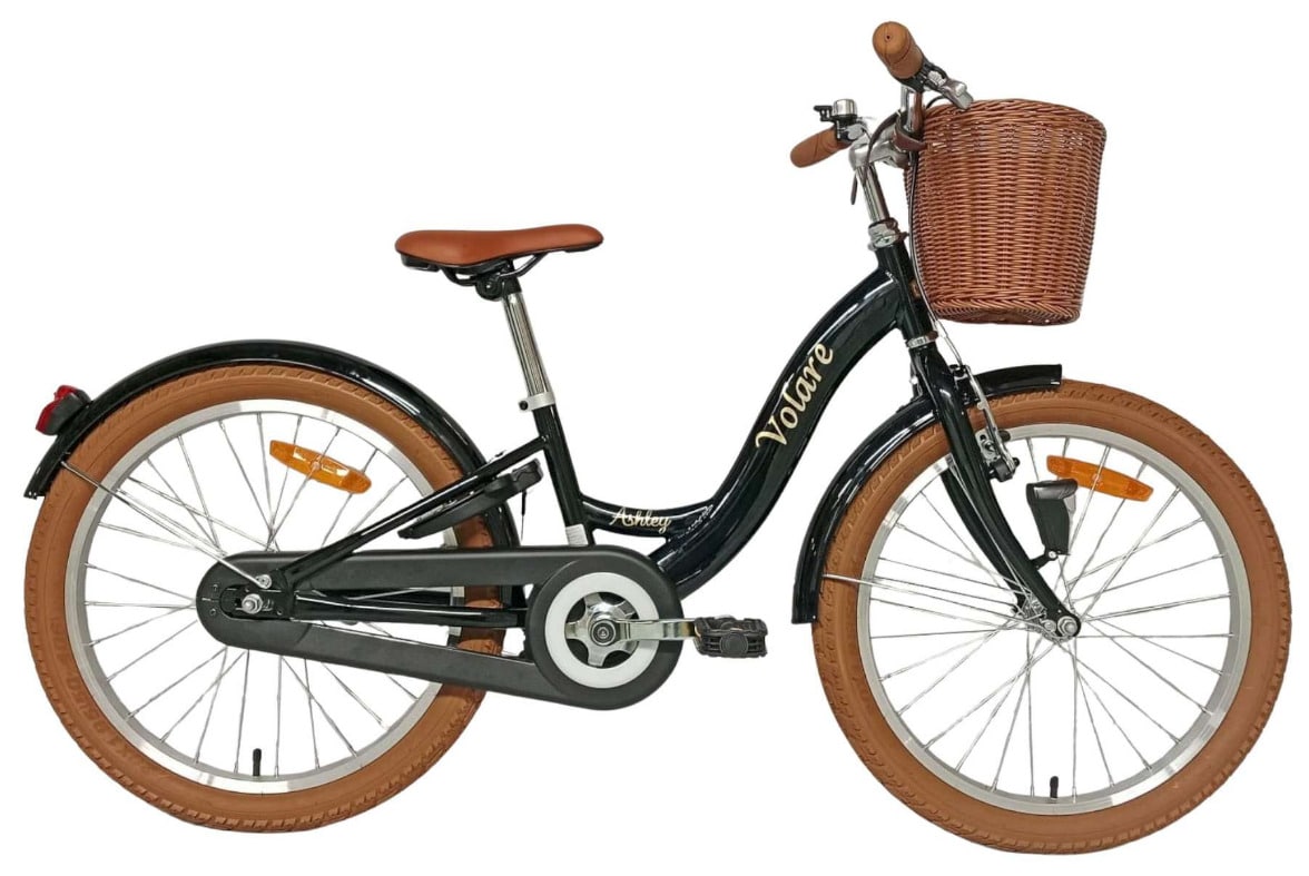 VOLARE Kinderfahrrad Ashley  3- Gang 24 Zoll, Schwarz 