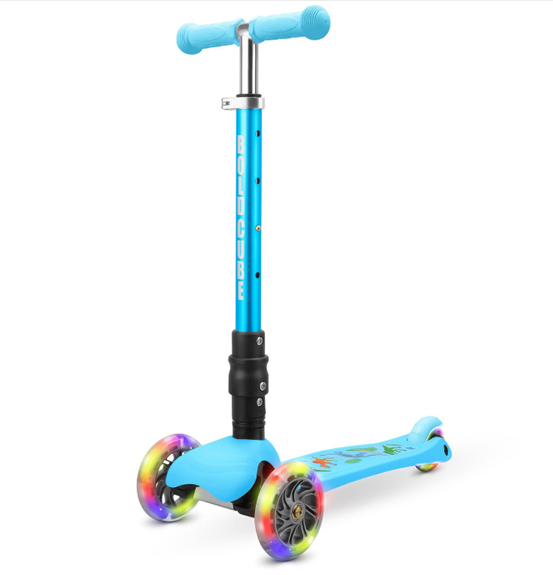 Tretroller / 3 Wheel Scooter Teeny FOLD, blau 