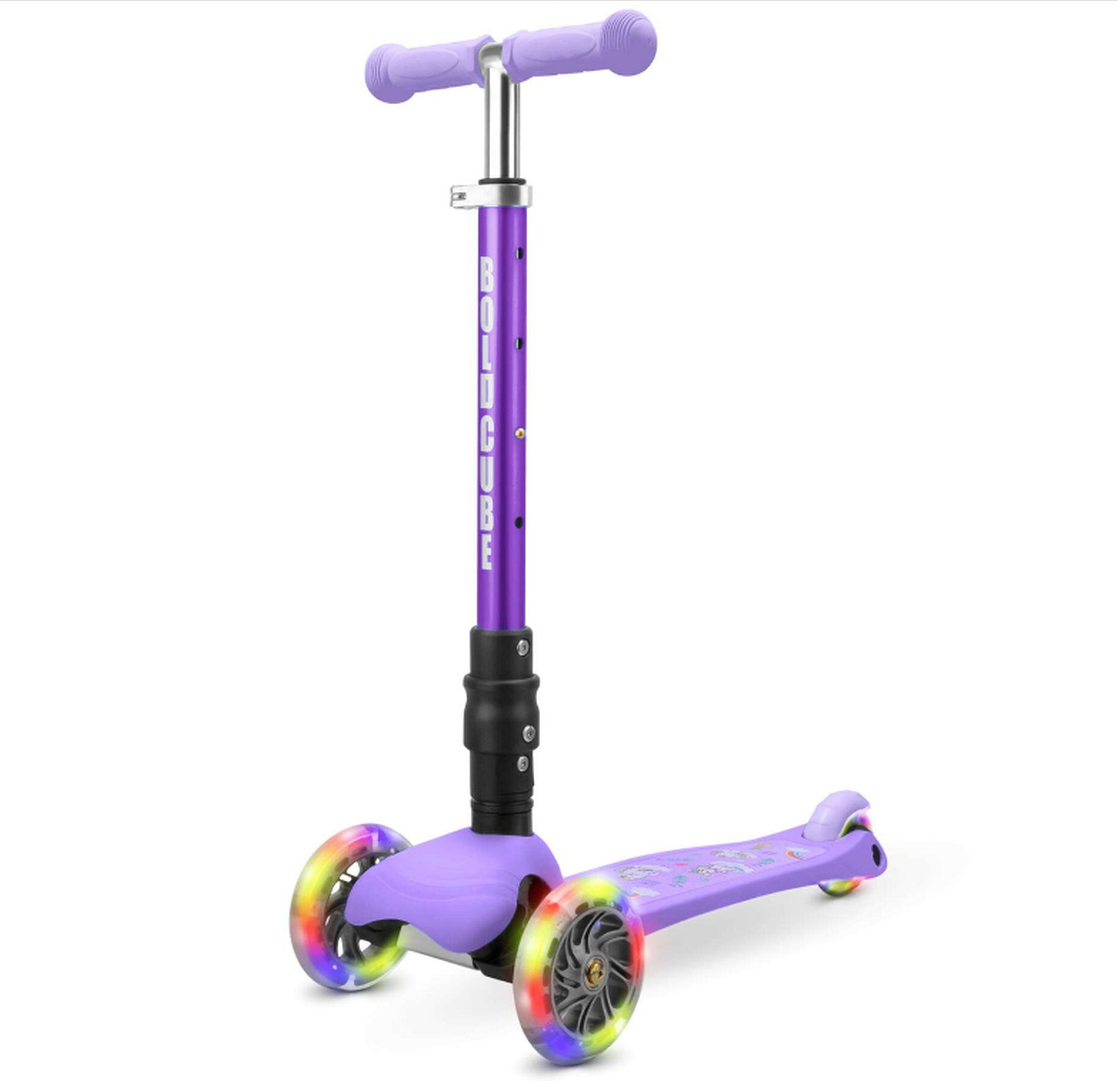 Tretroller / 3 Wheel Scooter Teeny FOLD, Unicorn Purple 