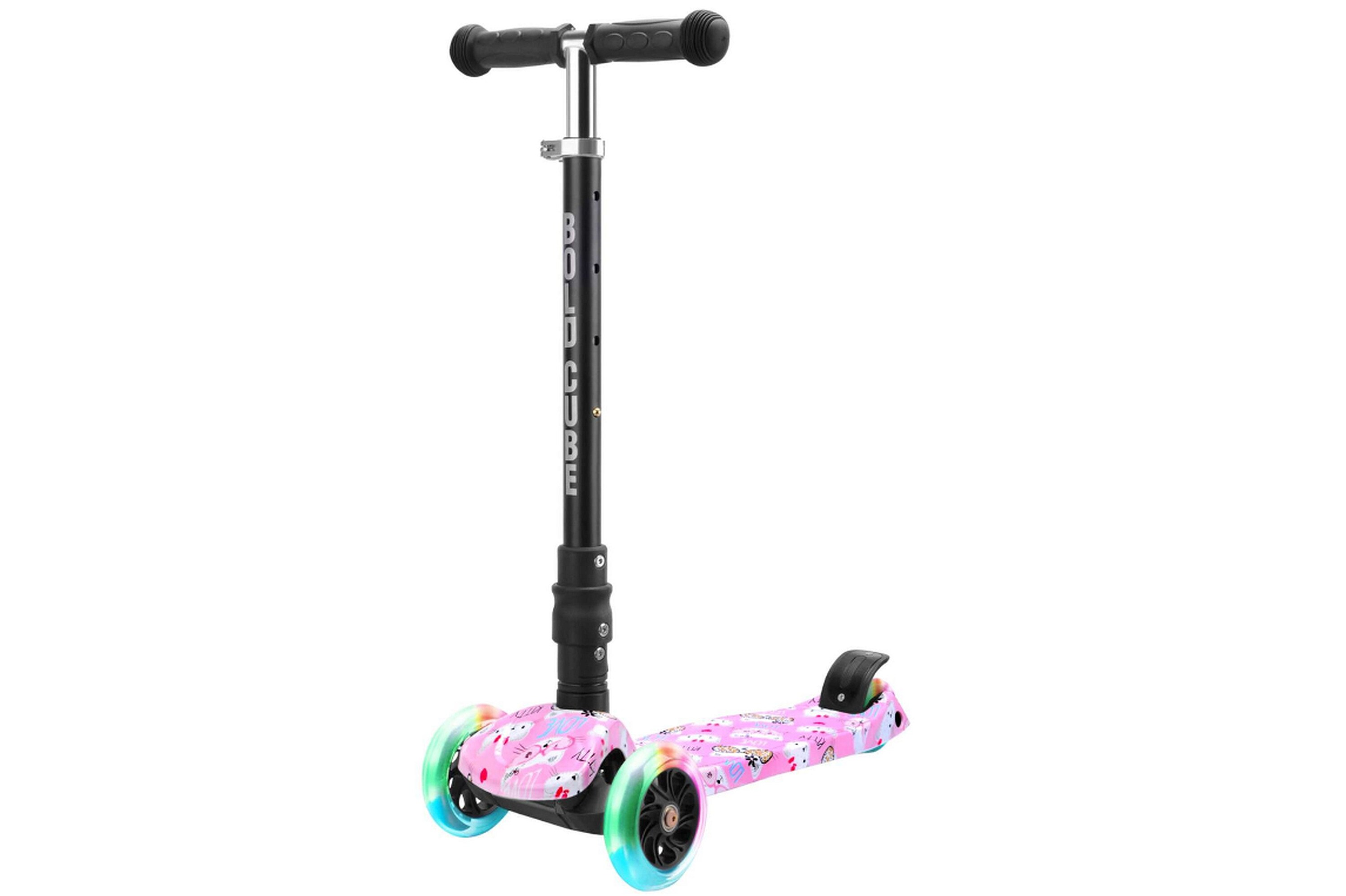 Tretroller / Big 3 Wheel Scooter, Cat Love 