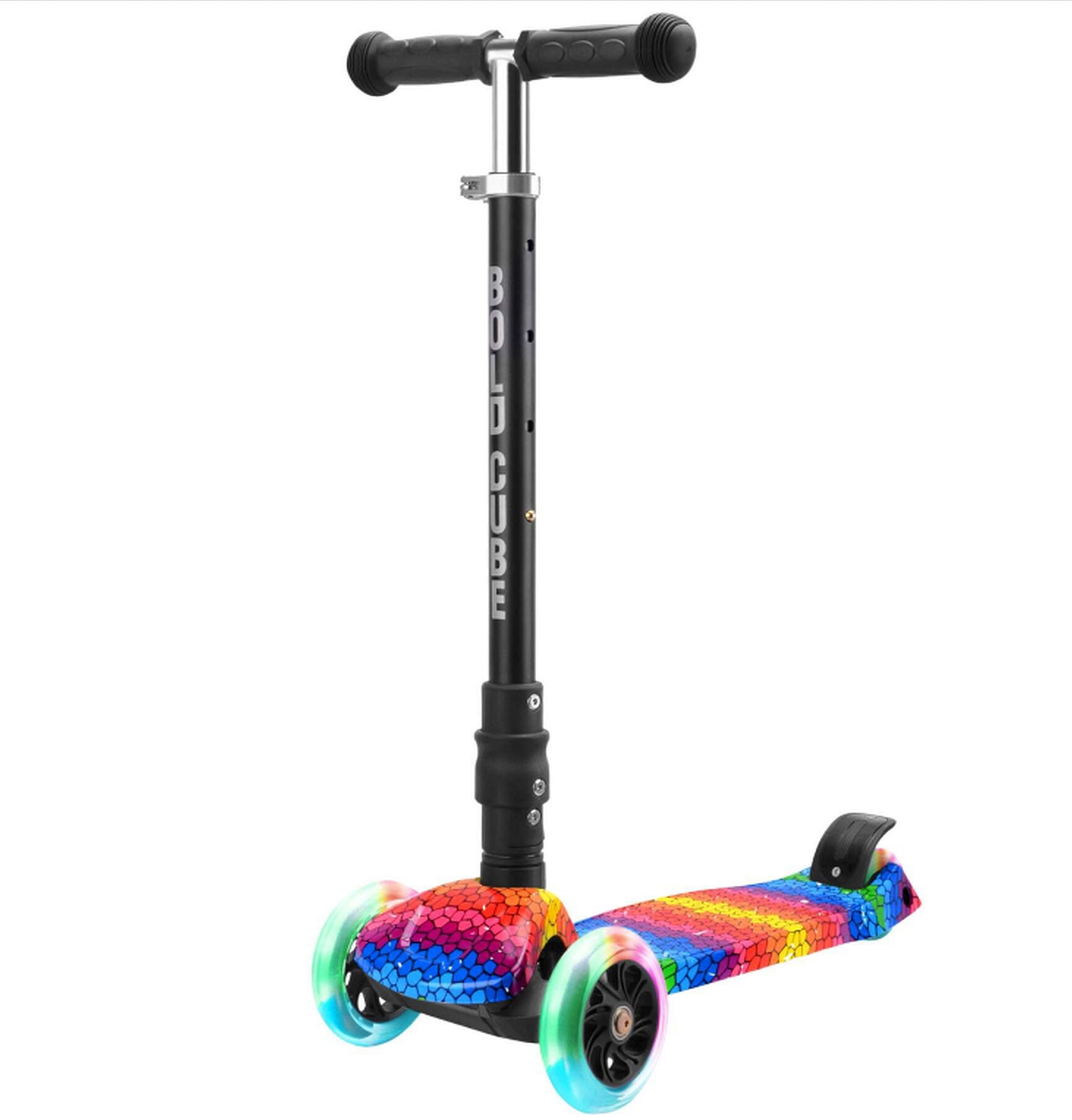 Tretroller / Big 3 Wheel Scooter, Crystal Rubix 