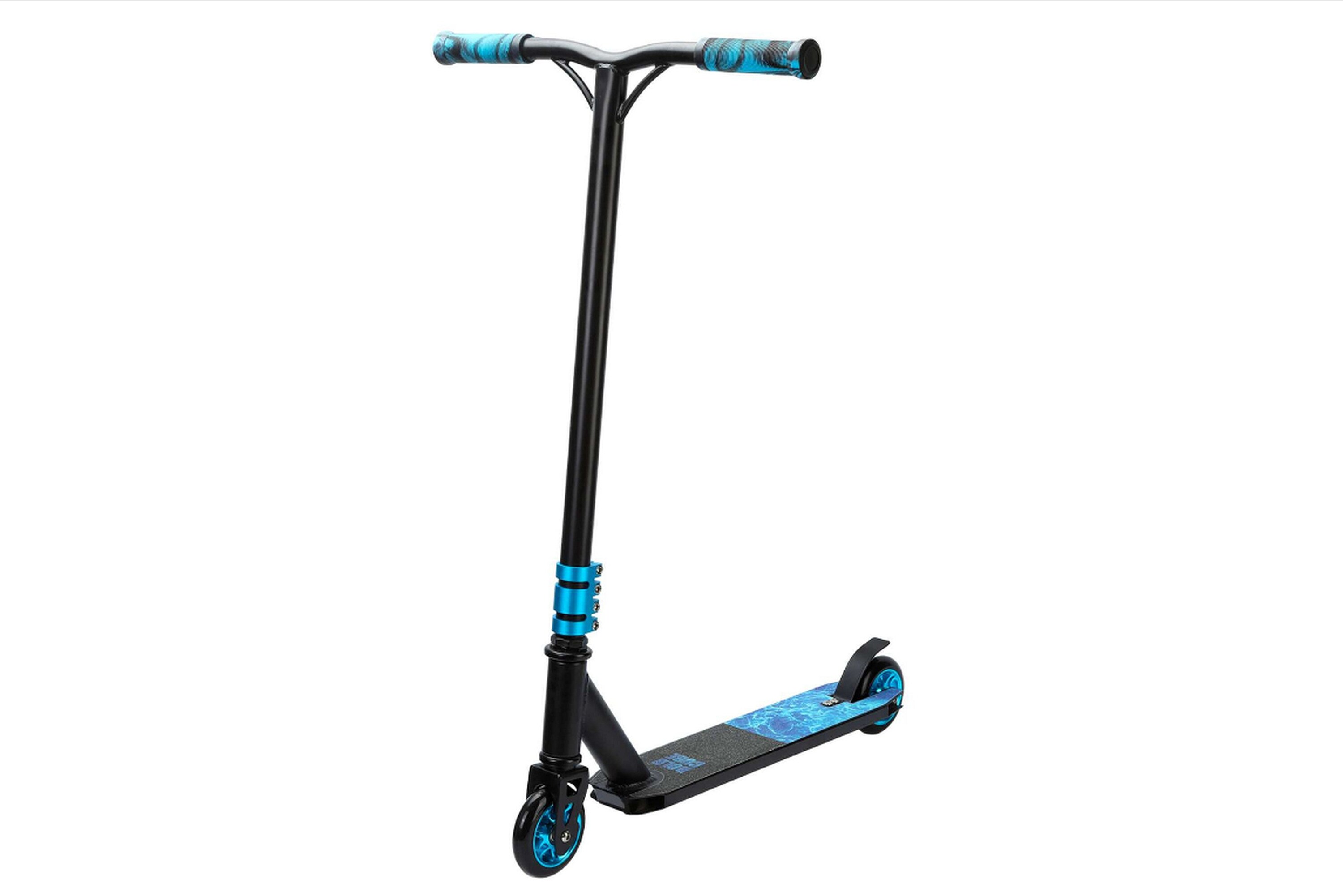 Tretroller / Deluxe Stunt-Scooter, Blau 