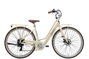 Adriatica Elektro-Citybike RETRO 28 Zoll, creme 