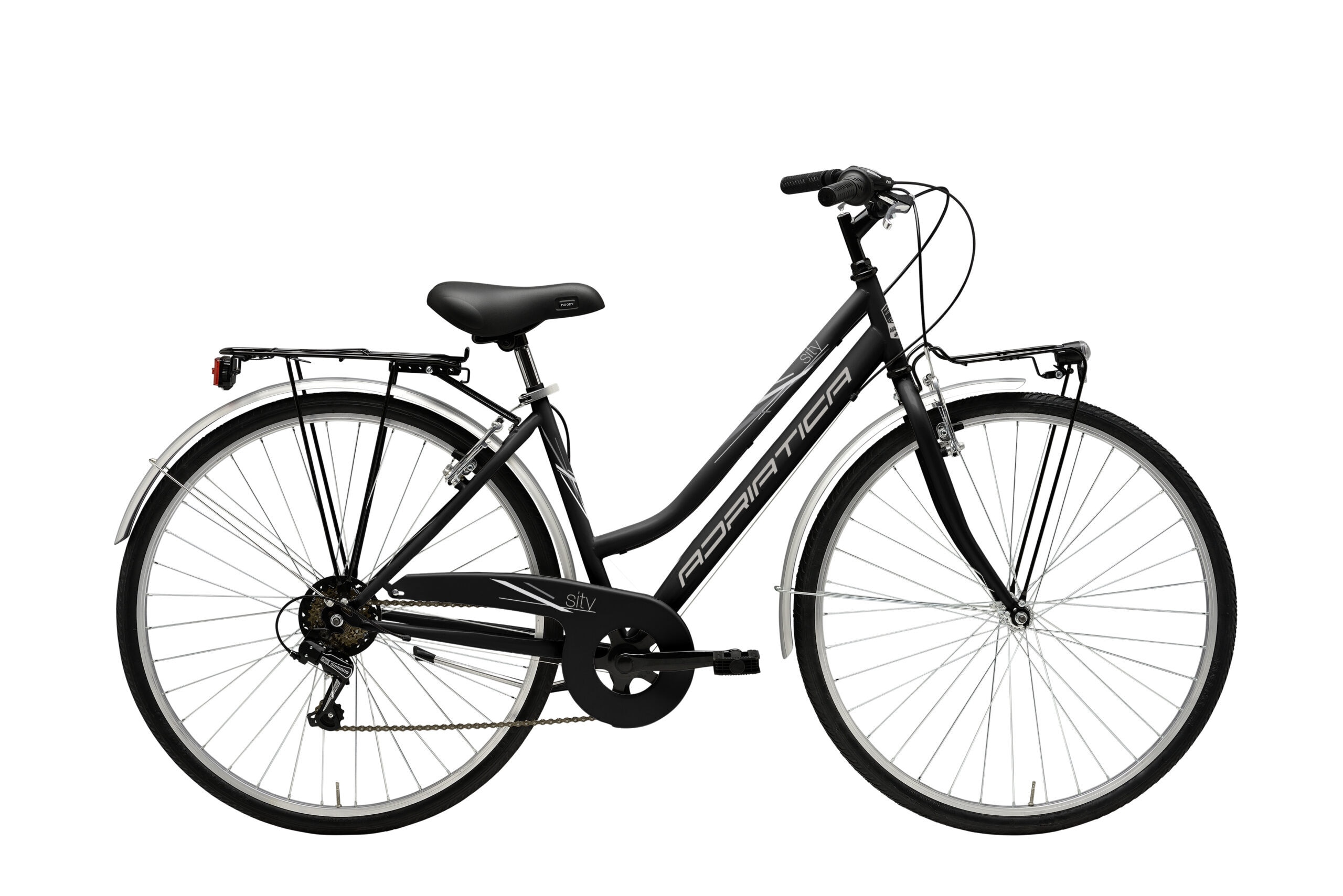 Adriatica Cityfahrrad 28 Zoll MOVIE Lady, schwarz 