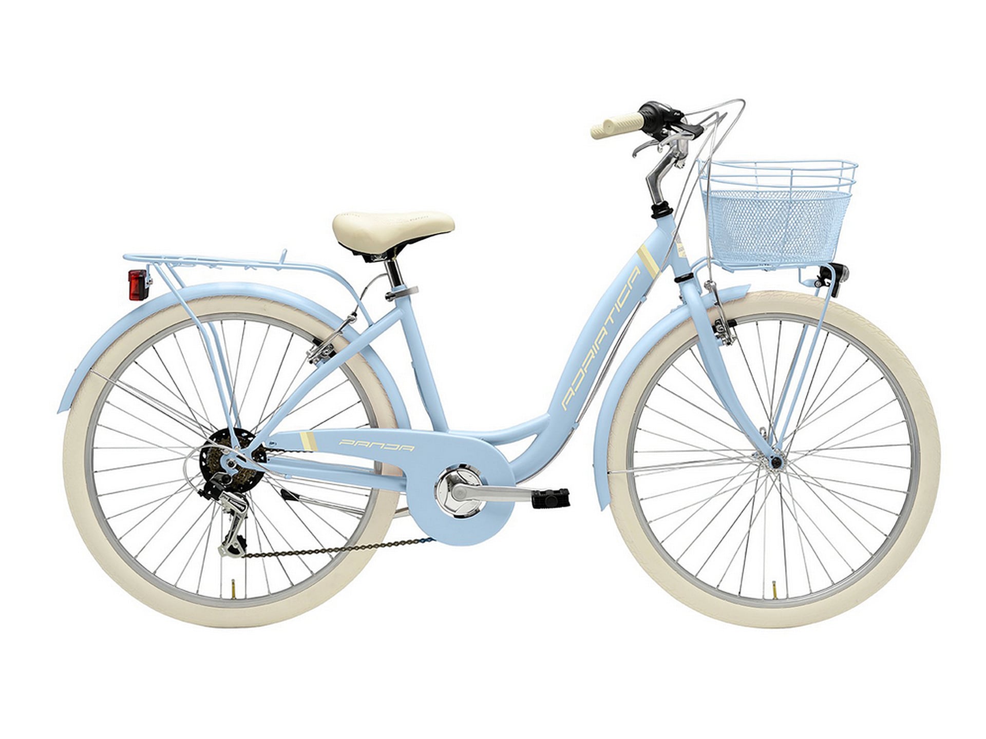Adriatica Cityfahrrad 26 Zoll PANDA, hellblau 