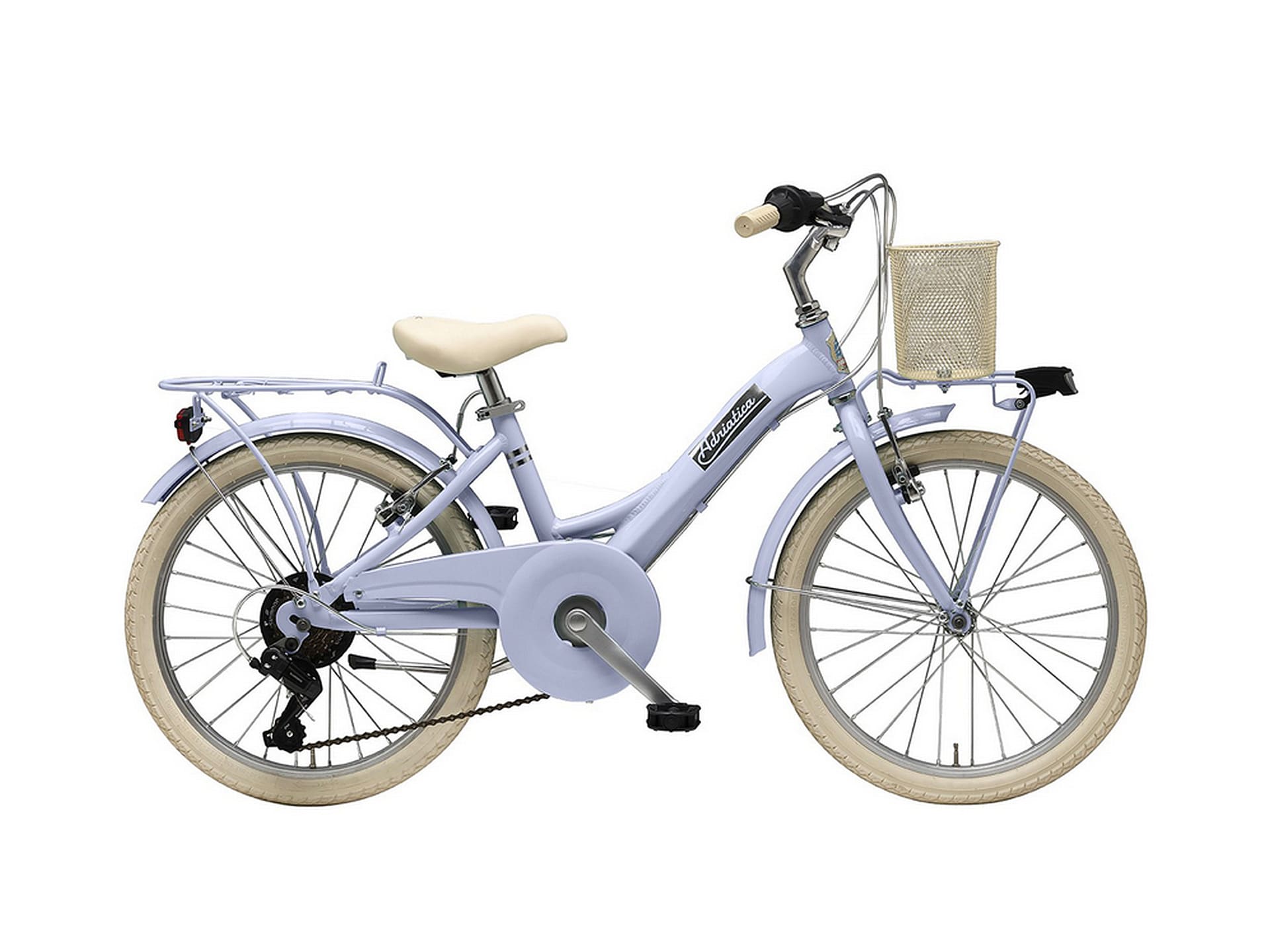 Adriatica Cityfahrrad 20 Zoll PANDA, lila 