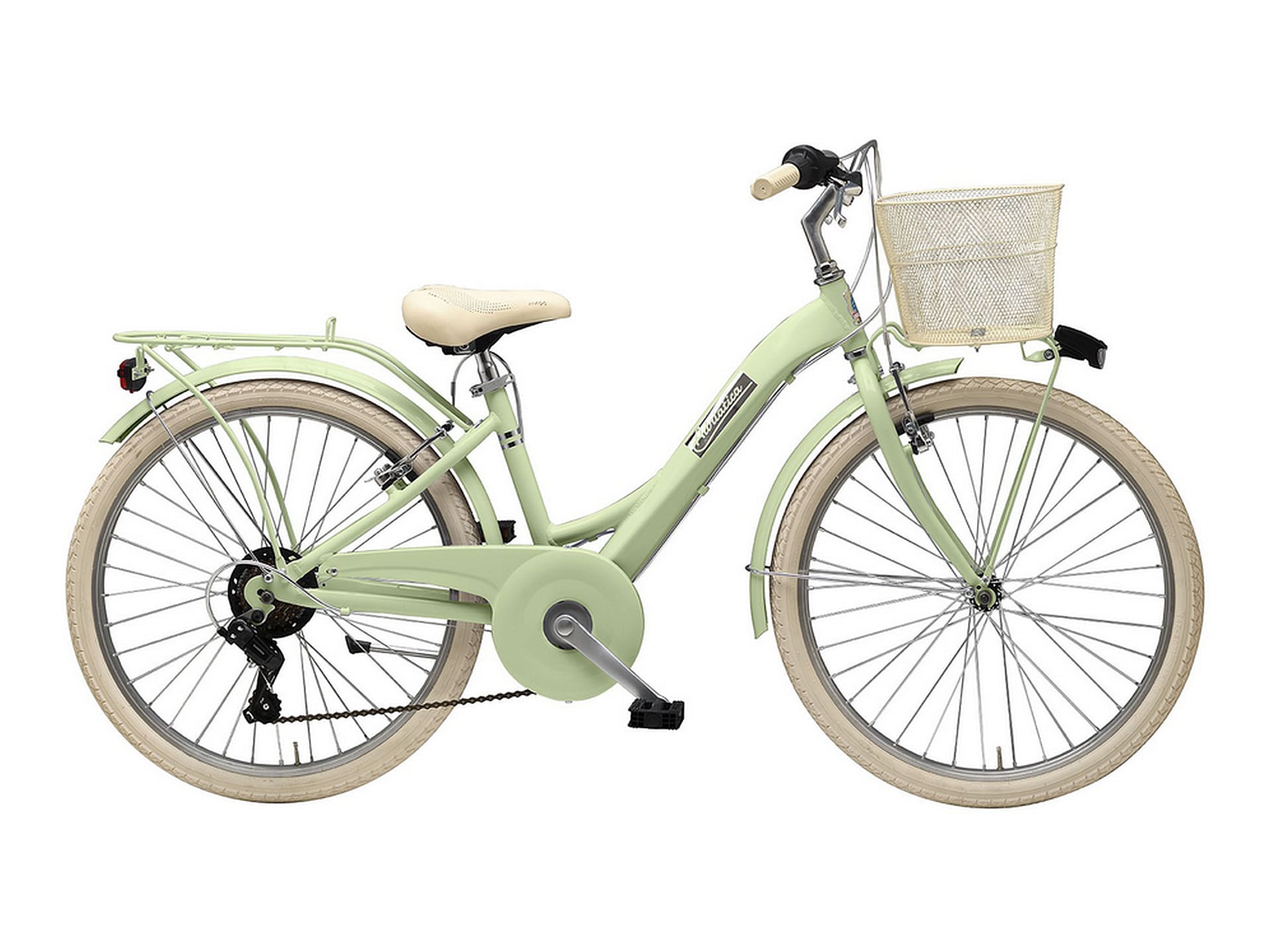 Adriatica Cityfahrrad 24 Zoll PANDA, gr&uuml;n 