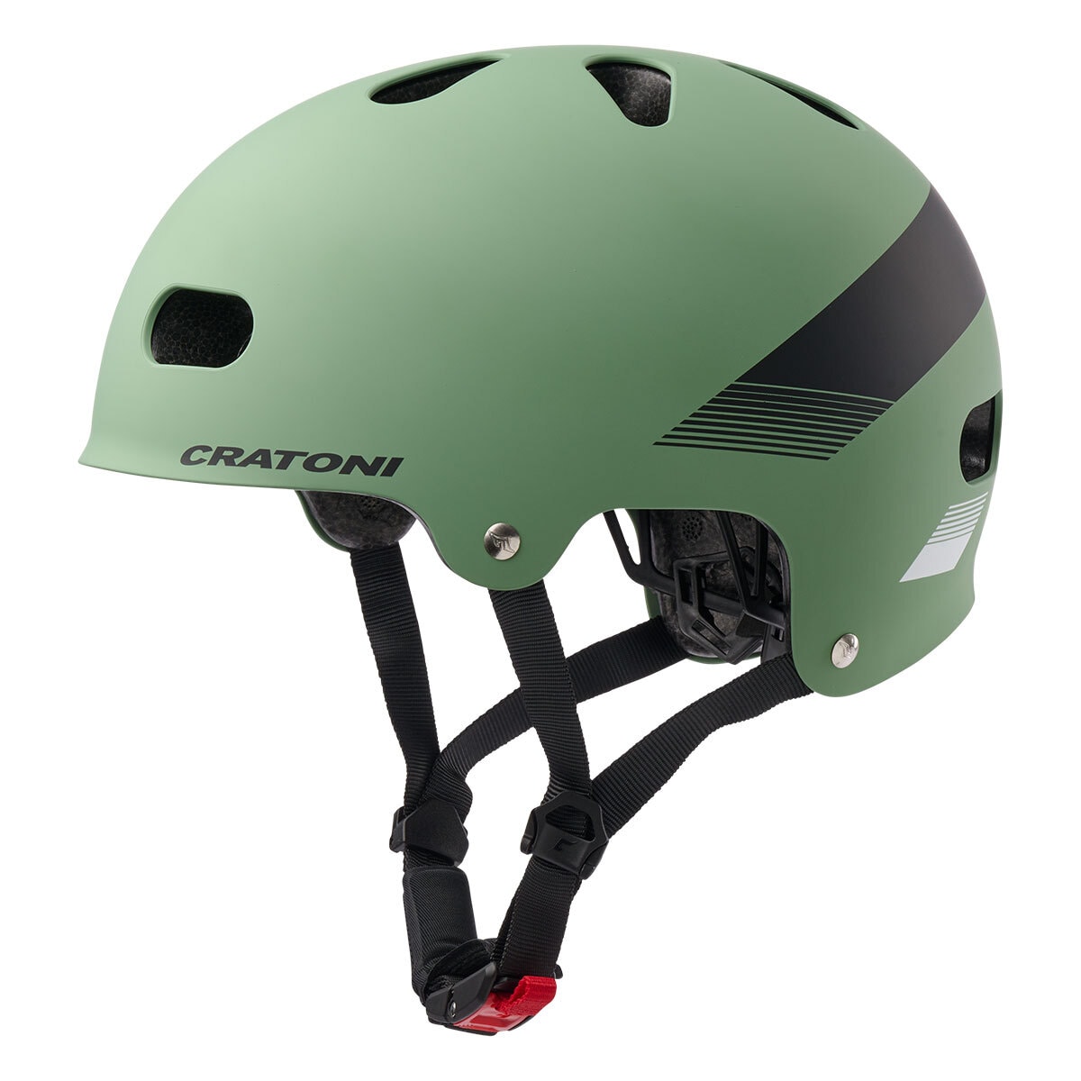 CRATONI Kinder-Fahrradhelm C-Mate Jr., sage-black 