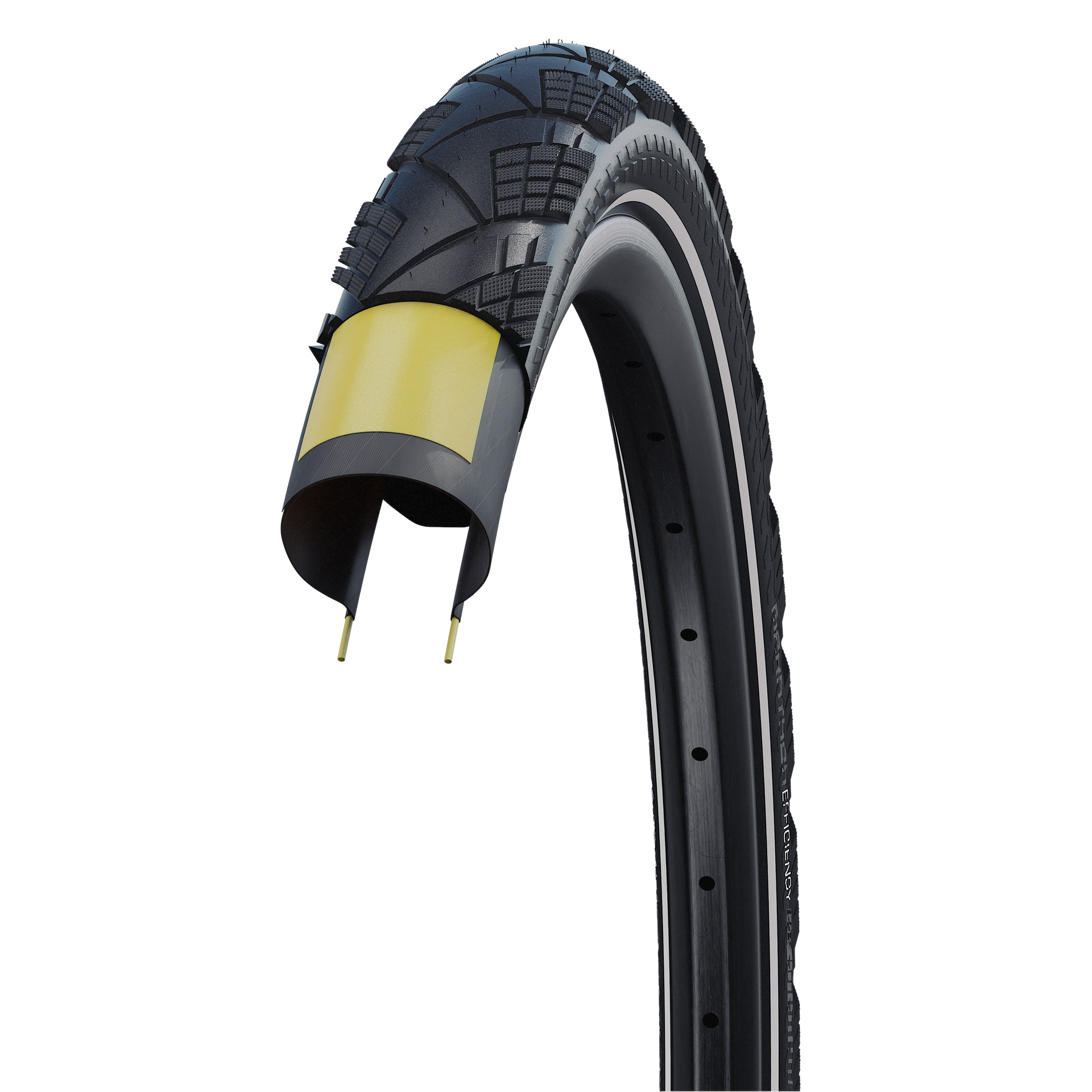 Touring-  Fahrradreifen Marathon Efficiency Evo HS 617 2er-Set, 28x1.50" 40-622 