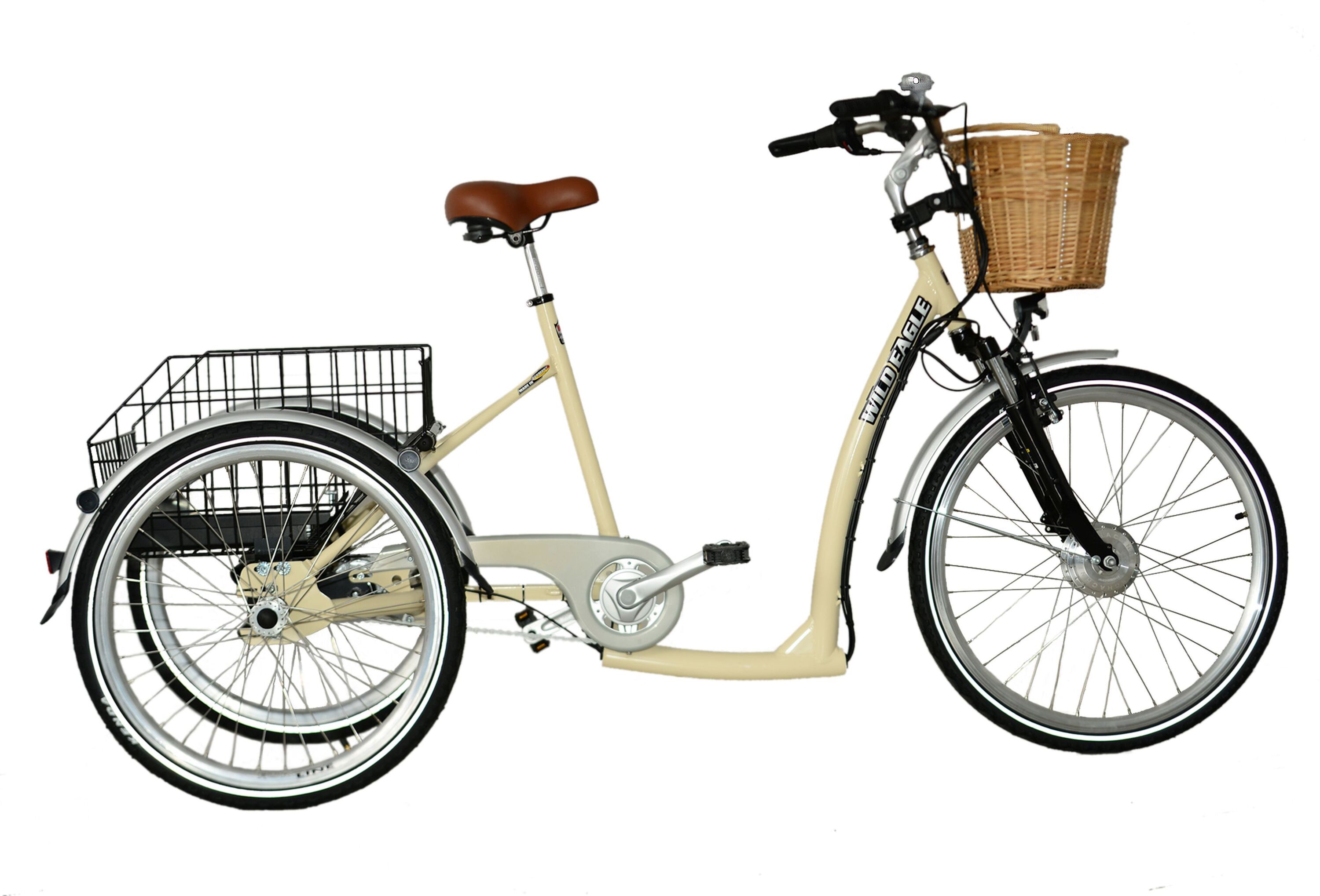 Wild Eagle Dreirad 26/24" Elektro made in GERMANY Sonderedition 