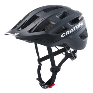 CRATONI MTB - Fahrradhelm AllRace  schwarz matt 