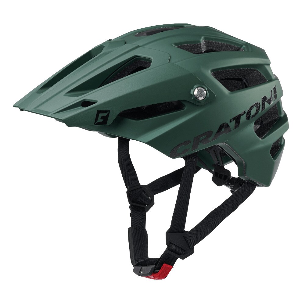CRATONI MTB - Fahrradhelm AllTrack gr&uuml;n metallic matt 