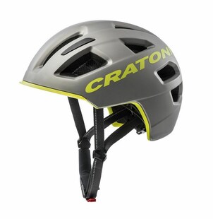 CRATONI City Fahrradhelm C-Pure anthrazit-lime matt 