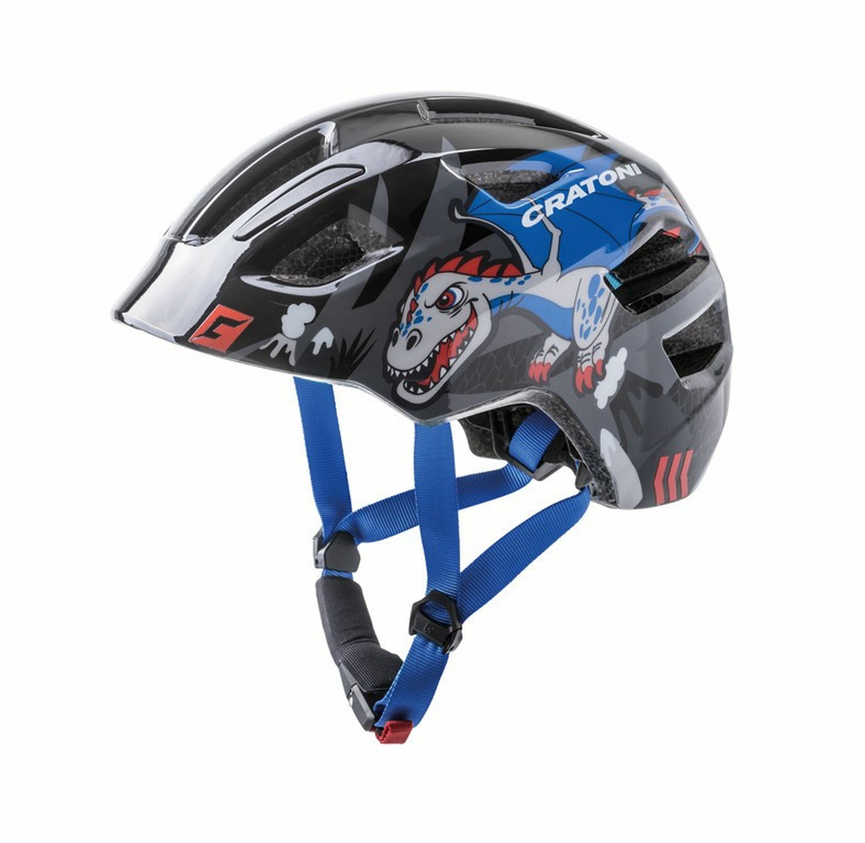 CRATONI Kinder-Fahrradhelm Maxster anthrazit glanz - Bild 1
