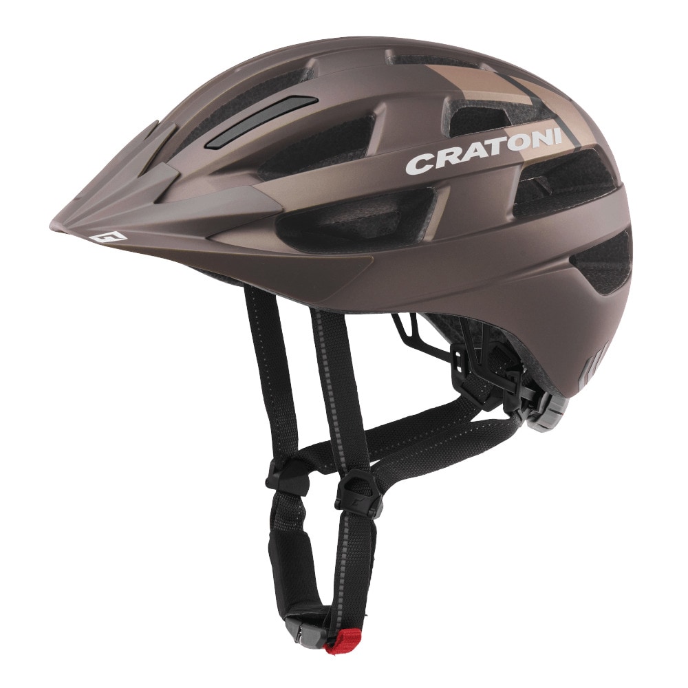 CRATONI City - Fahrradhelm Velo-X  braun metallic matt 