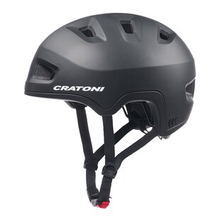 CRATONI City - Fahrradhelm C-Root schwarz matt 