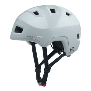 CRATONI City - Fahrradhelm C-Root silverfrost glänzend 