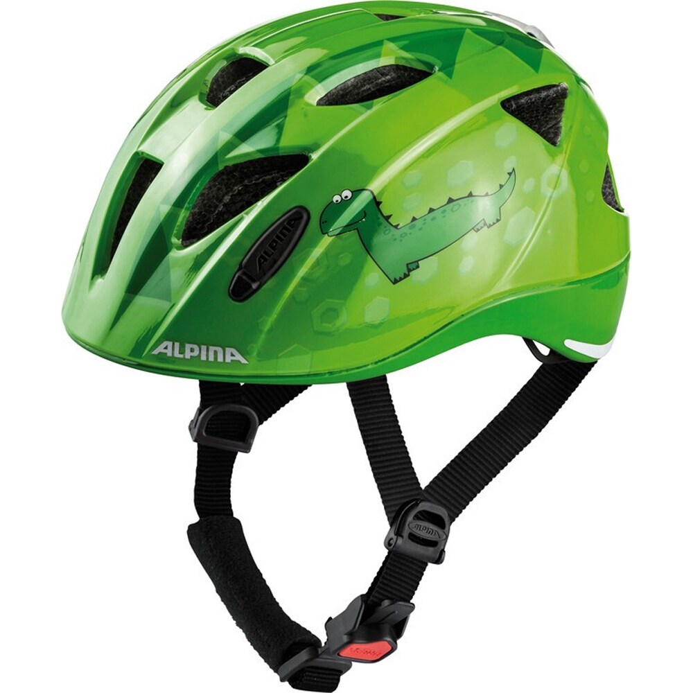 Kinder-Helm  Ximo Flash, green Dino