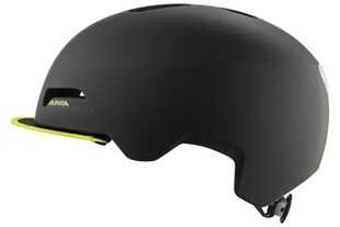 Alpina City-Helm Brooklyn schwarz/neongelb matt 