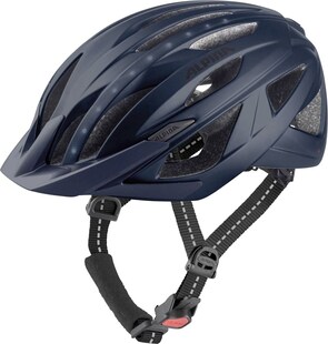 Alpina City- Helm Haga LED blau 