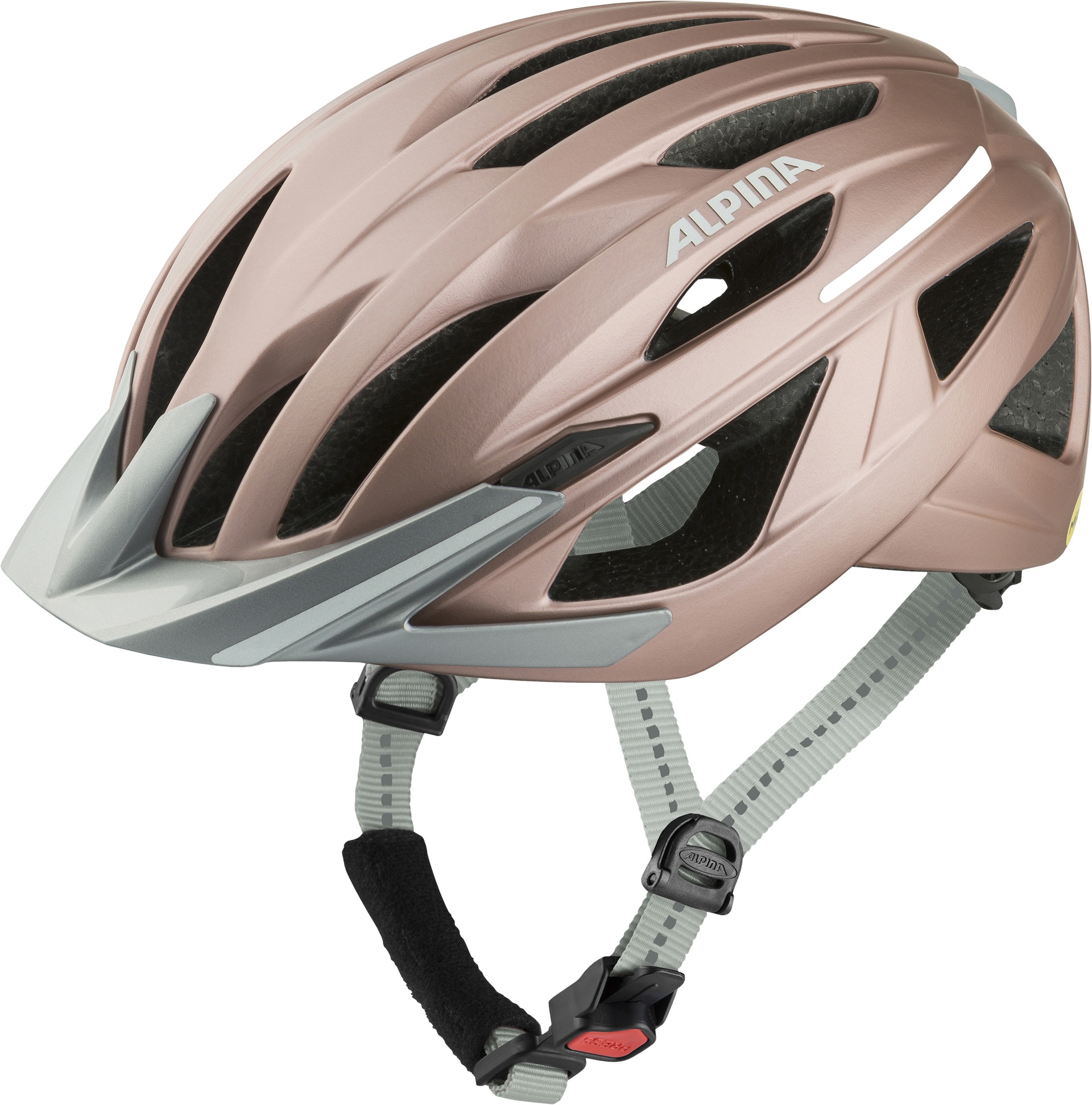 Alpina City-Fahrradhelm Gent Mips, rose 