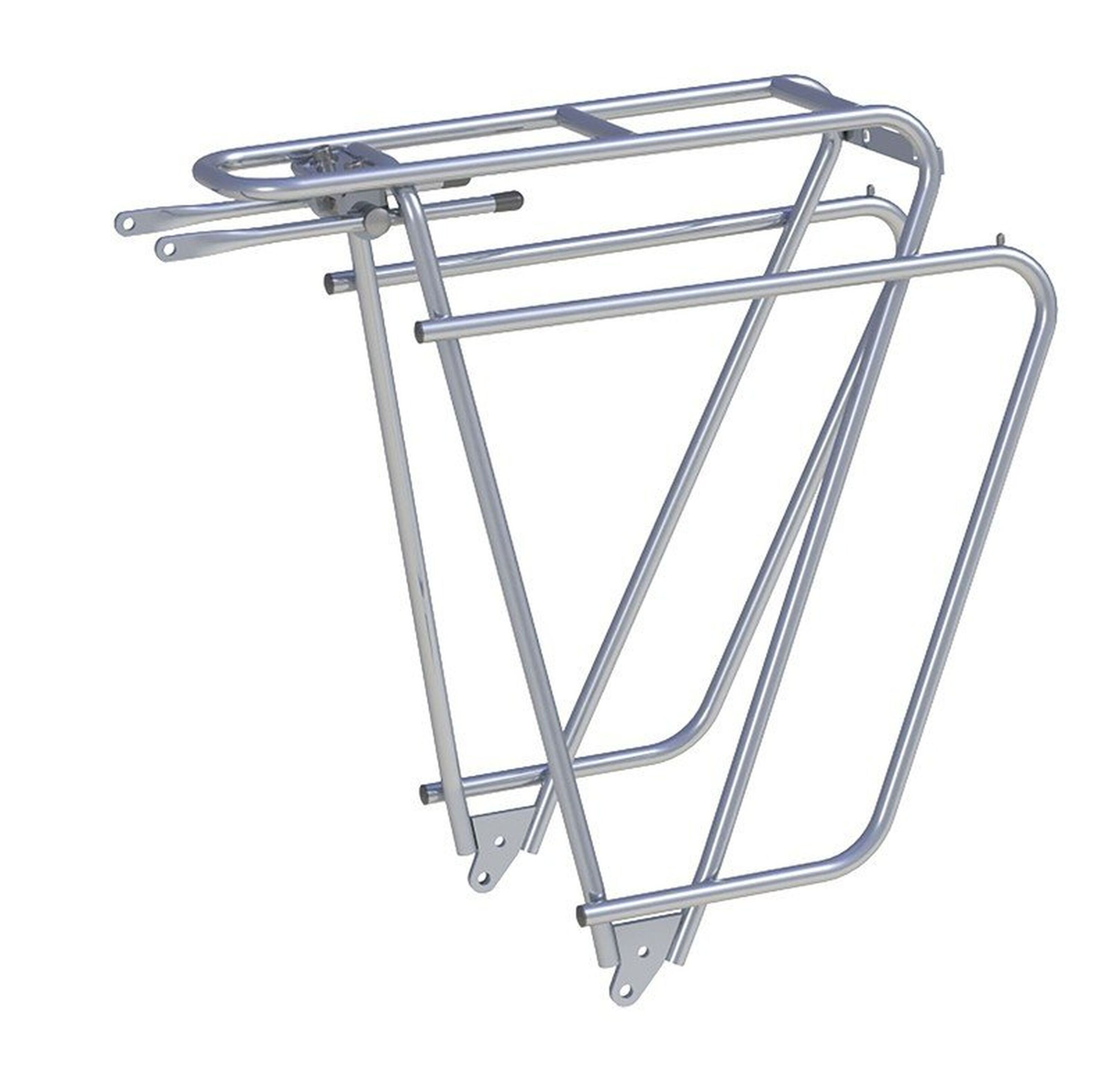 XLC Gep&auml;cktr&auml;ger Tubus Logo Classic, 26-28" silber 