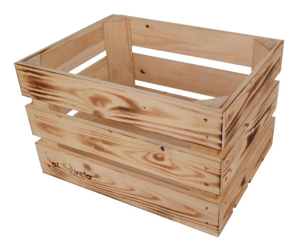 BASIL Holzkorb Woody Fruit, natur 39x24x29cm 