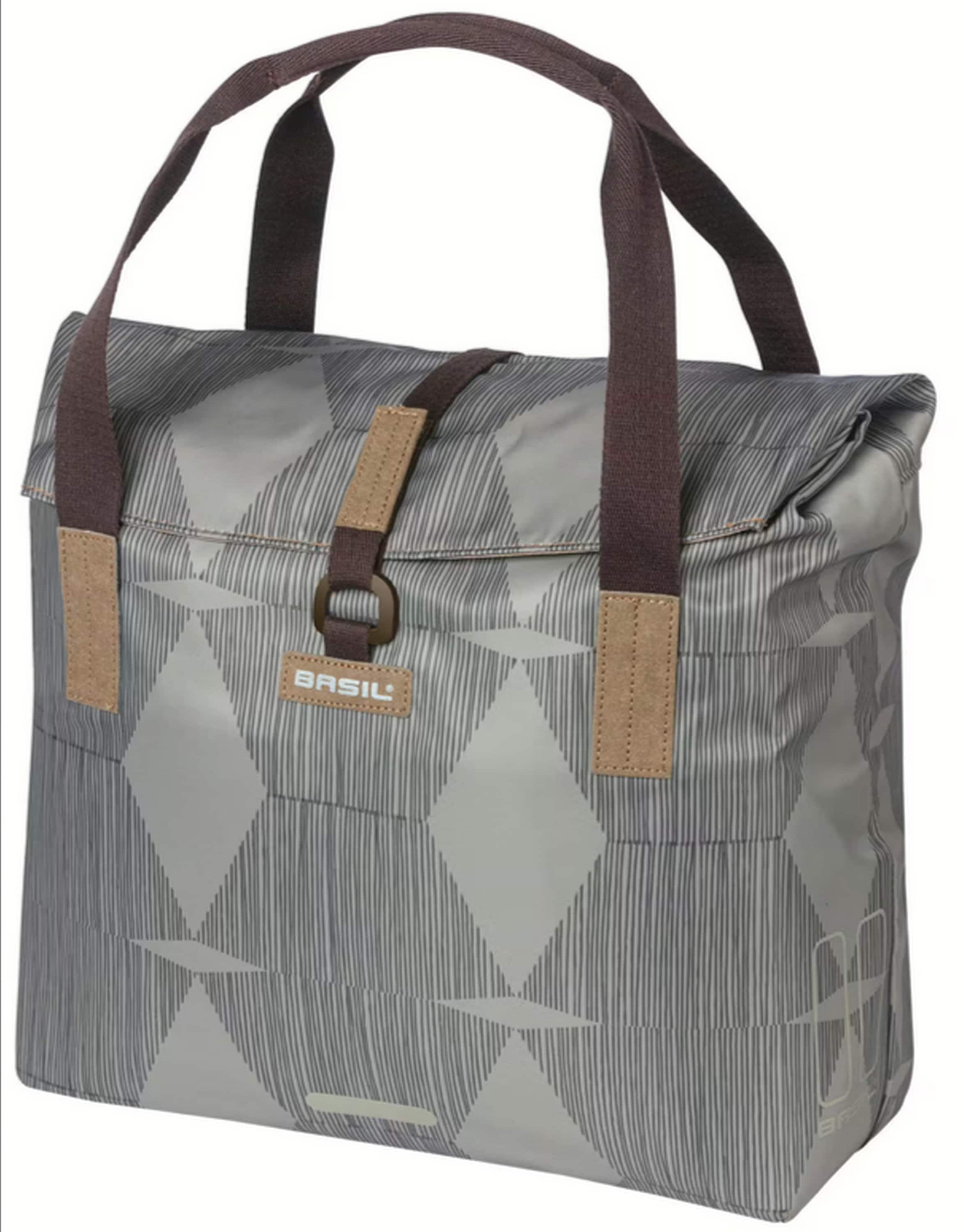 BASIL Gep&auml;cktr&auml;ger Fahrradtasche "Elegance", grau 