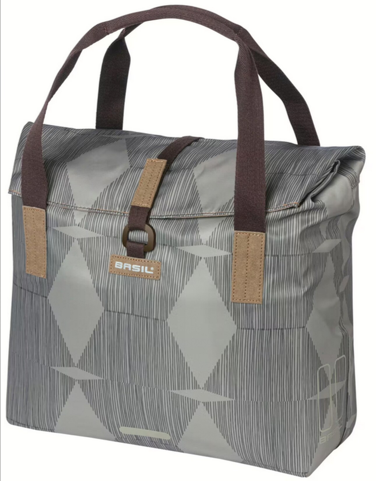 BASIL Gepäckträger Fahrradtasche "Elegance", grau