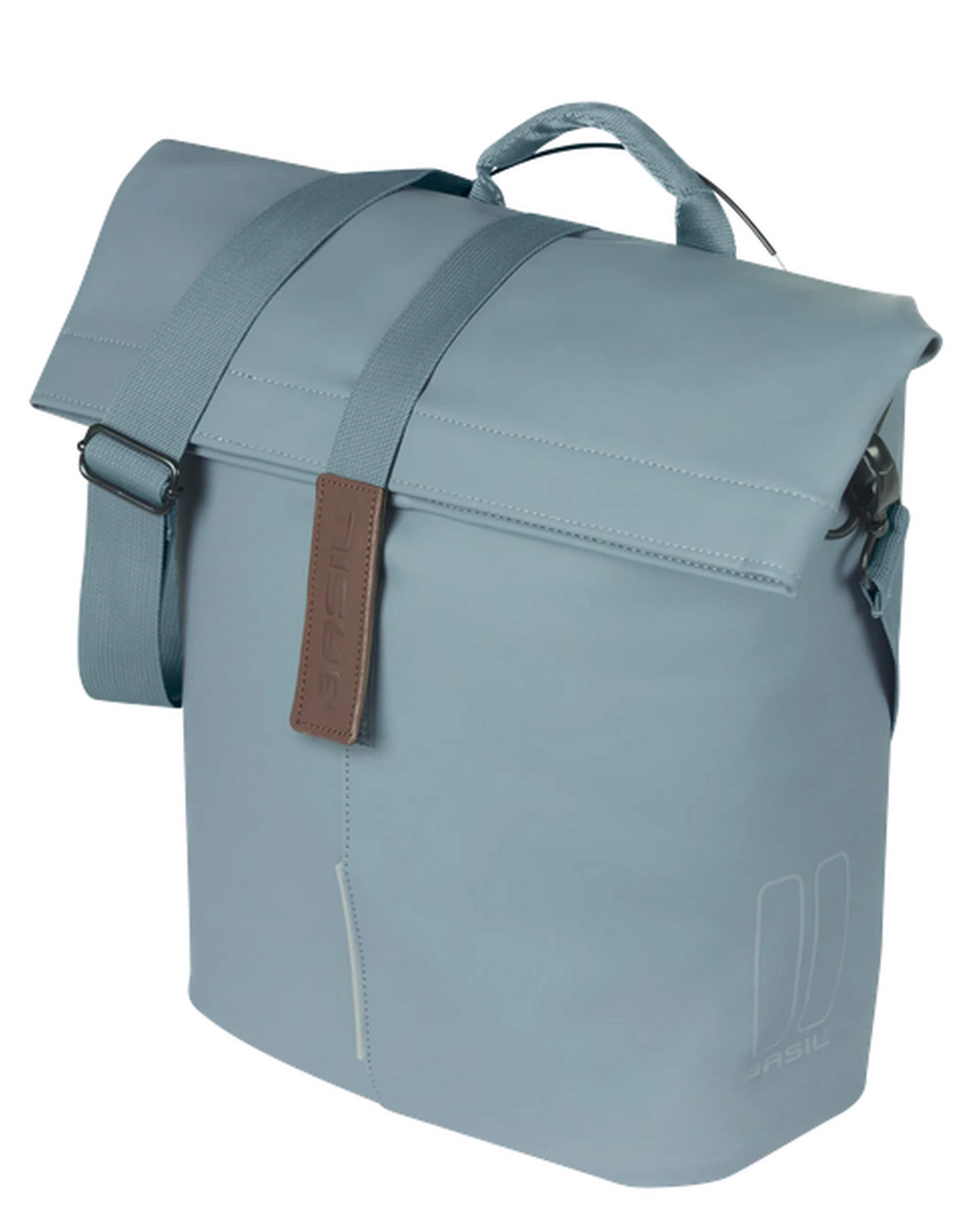 BASIL Gep&auml;cktr&auml;ger Fahrradtasche  "City MIK Studs", blau 